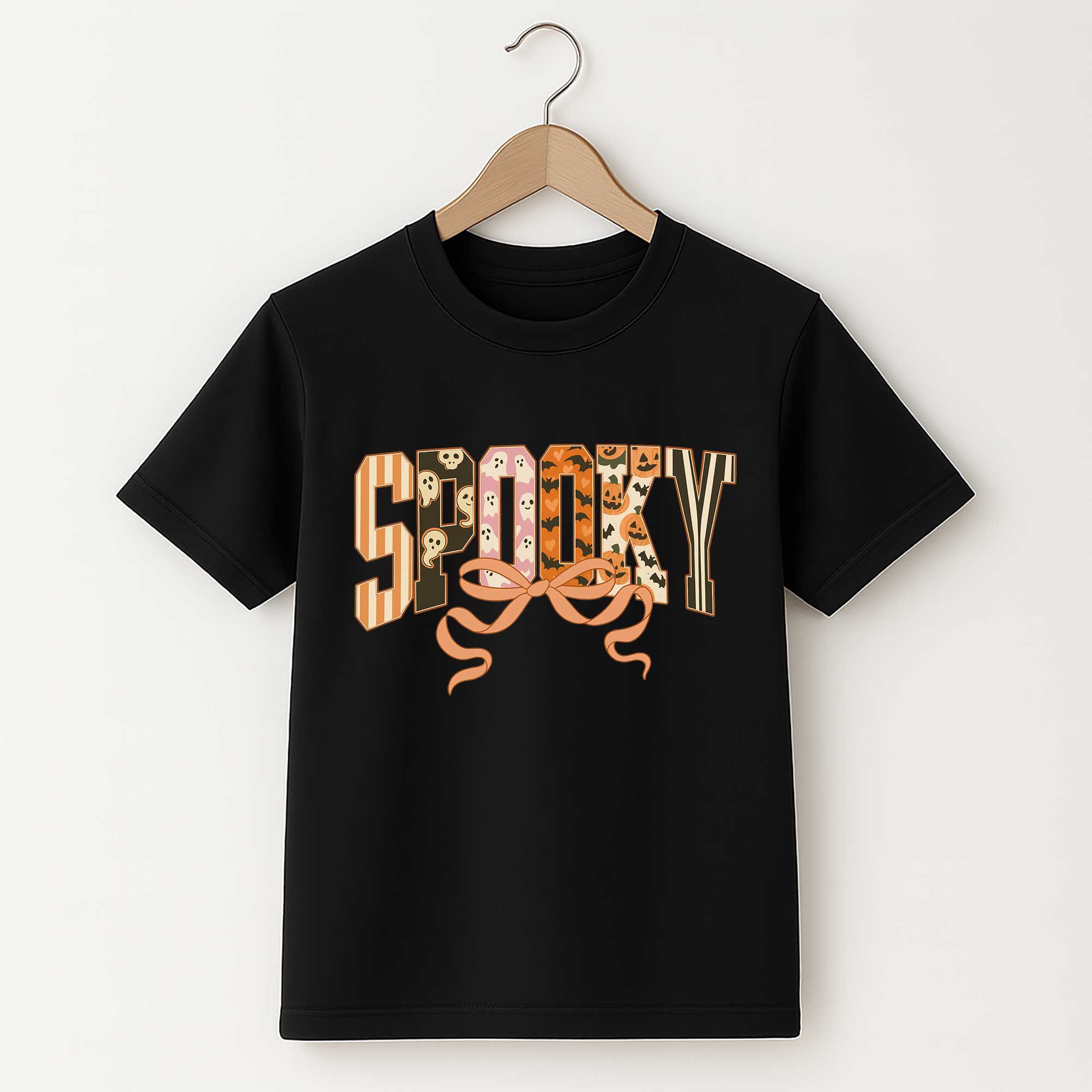 Coquette Halloween T Shirt – Spooky Girly Fall Graphic Tee
