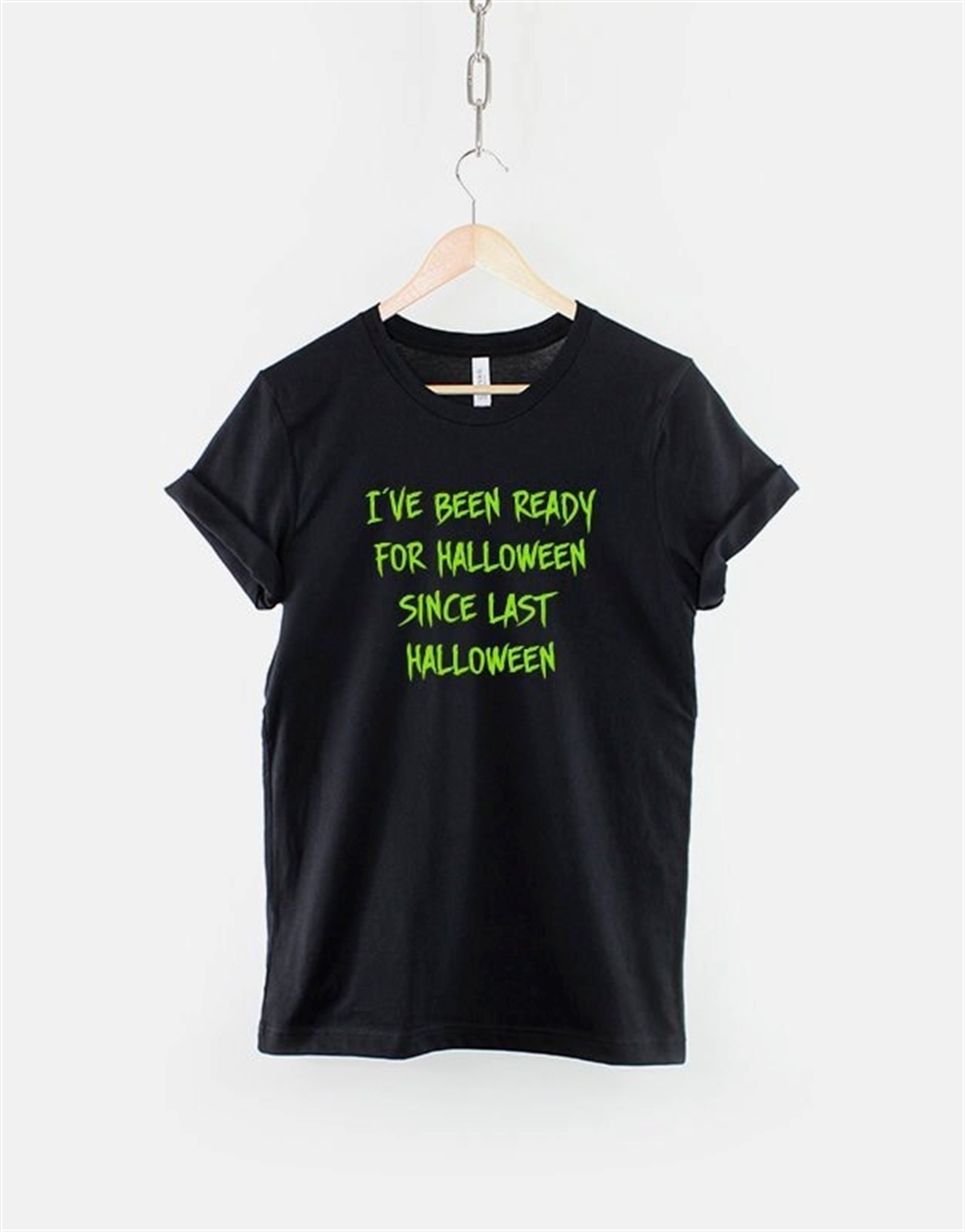 Funny Kids Halloween T-shirt Ive Been Ready For Halloween Graphic Tee