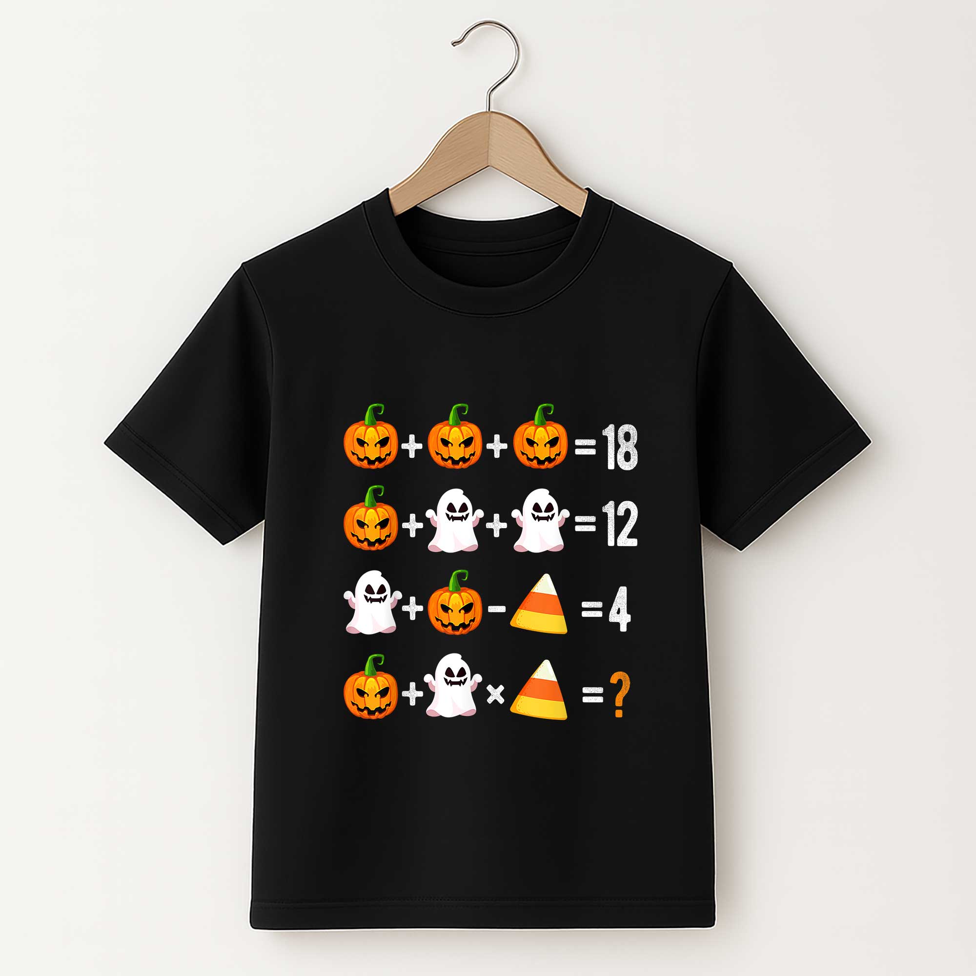 Halloween Math Tshirt – Order of Operations Pumpkin Design for Teachers
