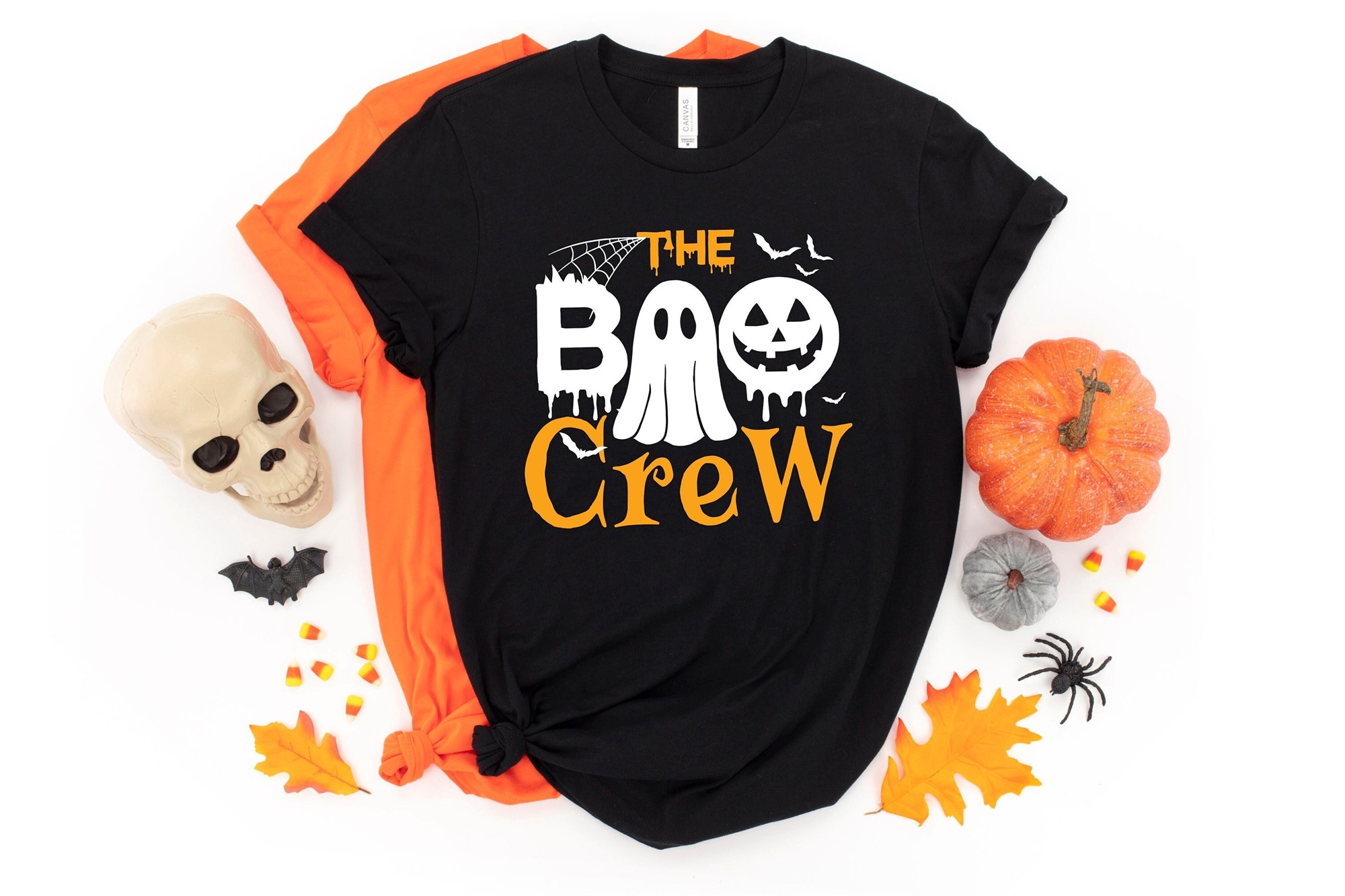 The Boo Crew Halloween T-shirt Family Matching Costume Graphic Tee