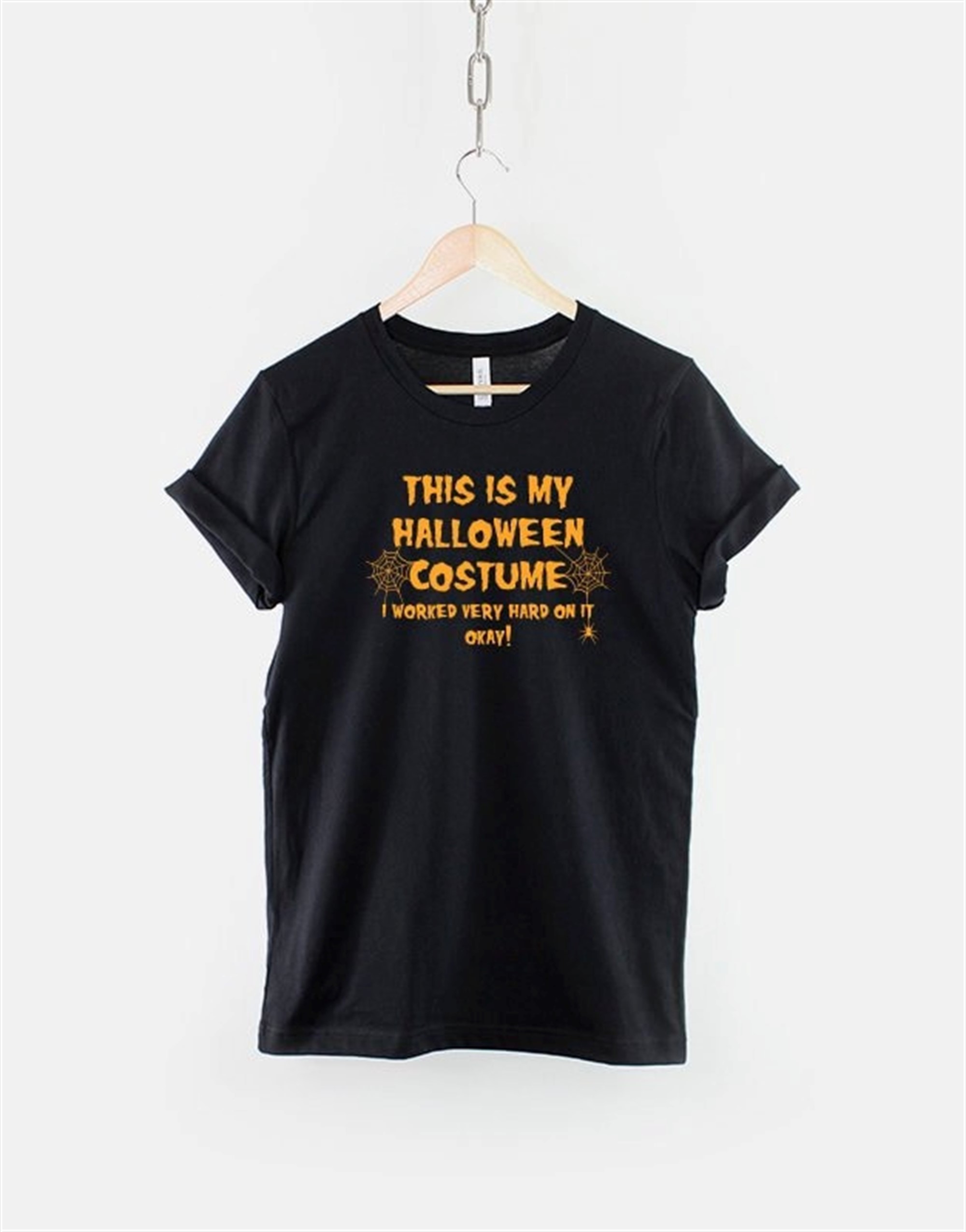 This Is My Halloween Costume T-shirt Funny Spooky Graphic Tee For Adults