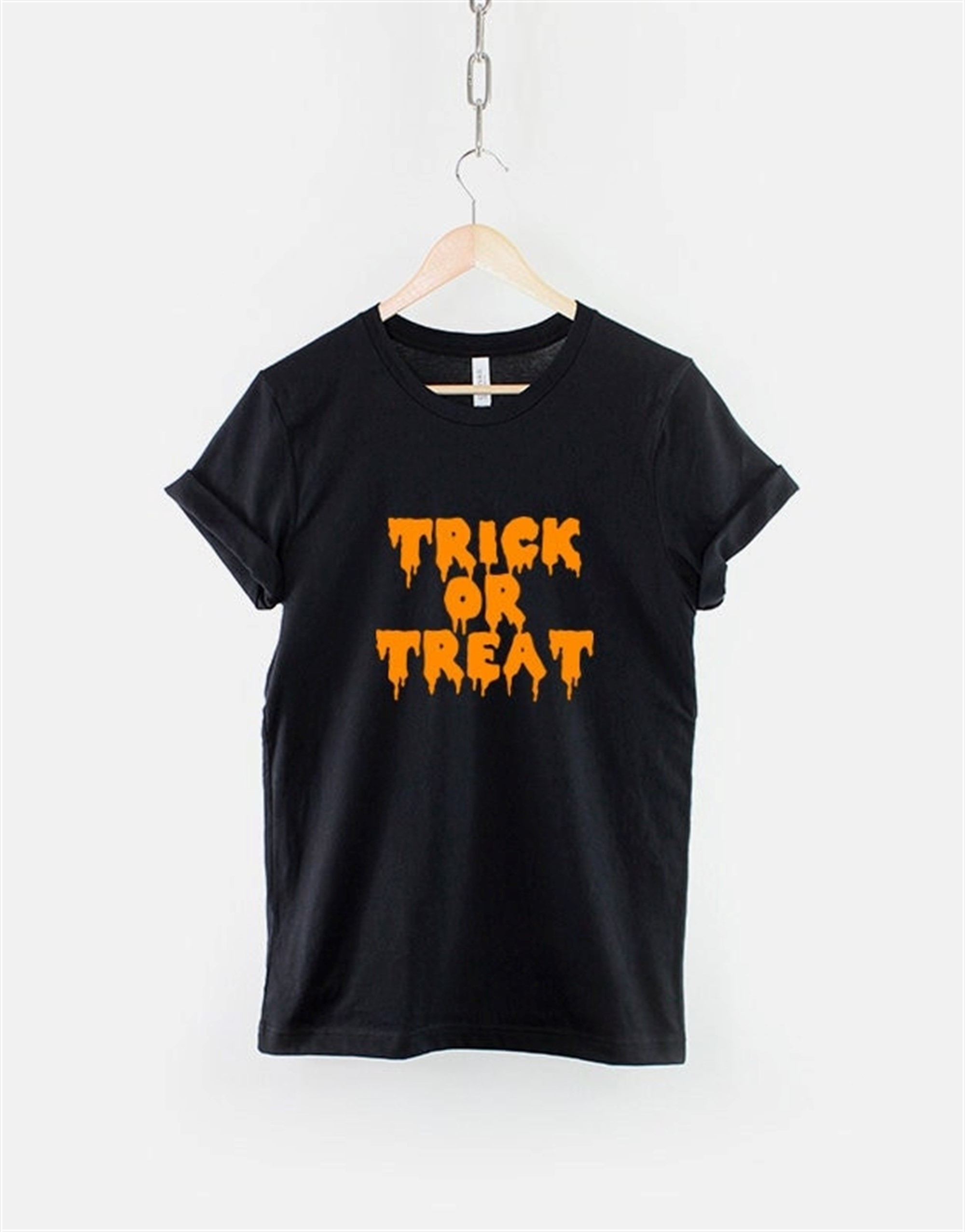 Trick Or Treat Halloween T-shirt Slime Funny Graphic Tee For Kids