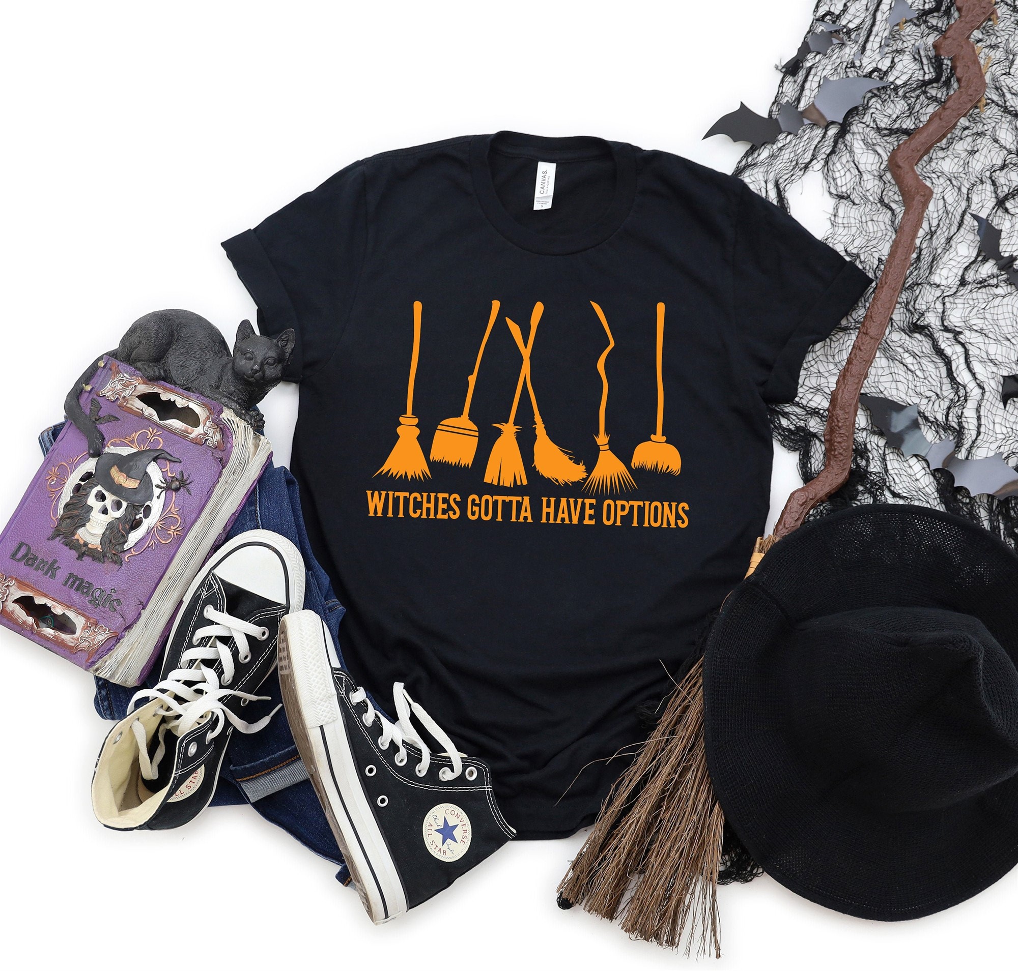 Witches Gotta Have Options Halloween T-shirt Sanderson Sisters Funny Graphic Tee