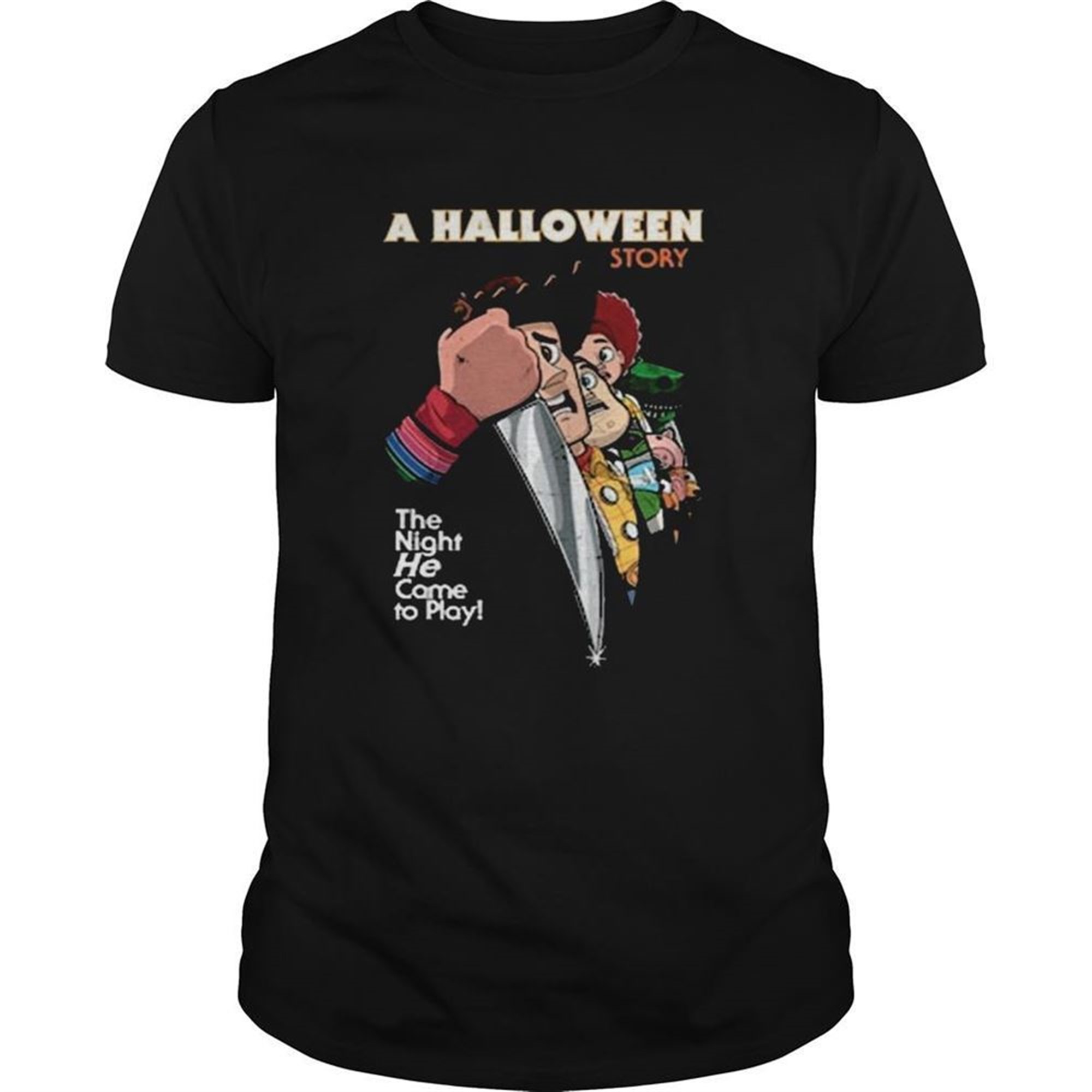 A Halloween Story The Night He Came To Play Shirt