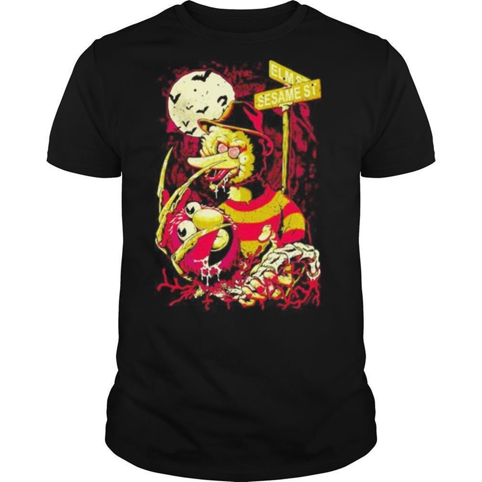A Nightmare On Sesame Street Halloween Shirt