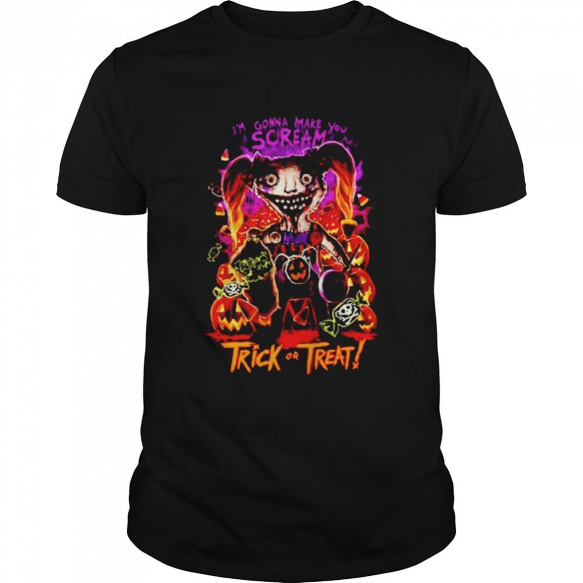 Alexa Bliss Trick Or Treat Im Gonna Make You Scream Halloween Shirt