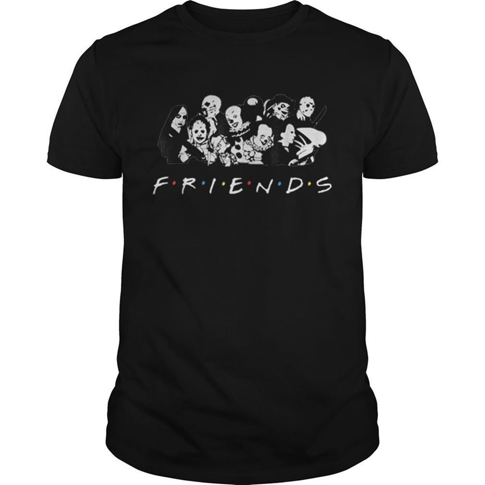 All Halloween Characters Friends Shirt