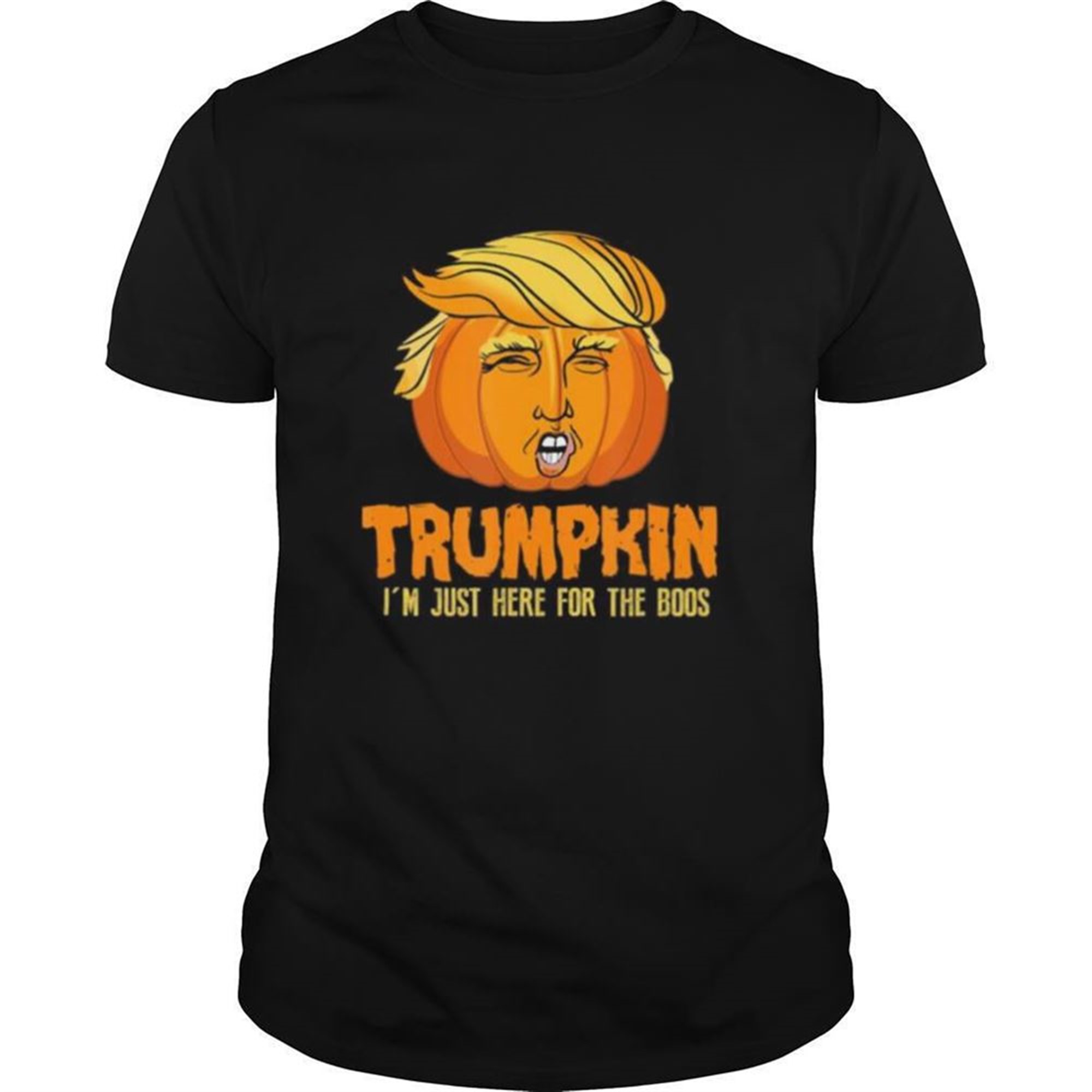 American Halloween Pumpkin I Trumpkin Boos Shirt
