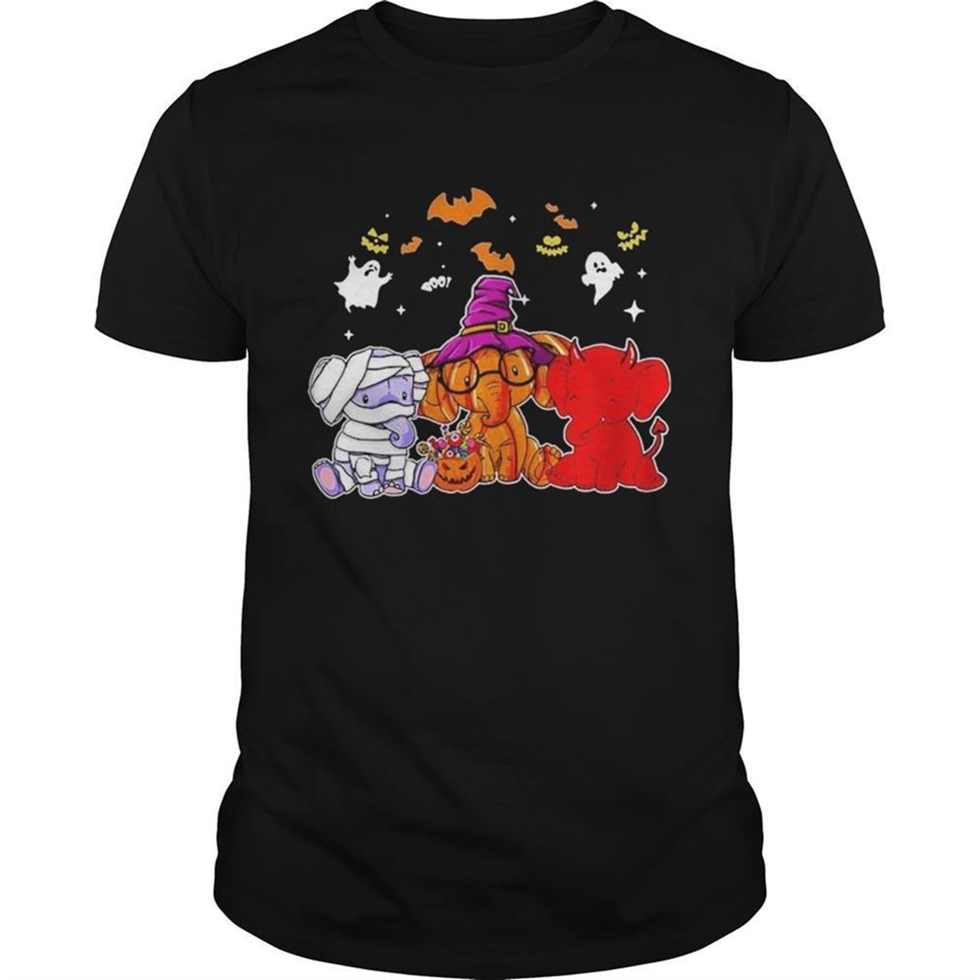 Awesome Elephant Ghost Halloween Shirt