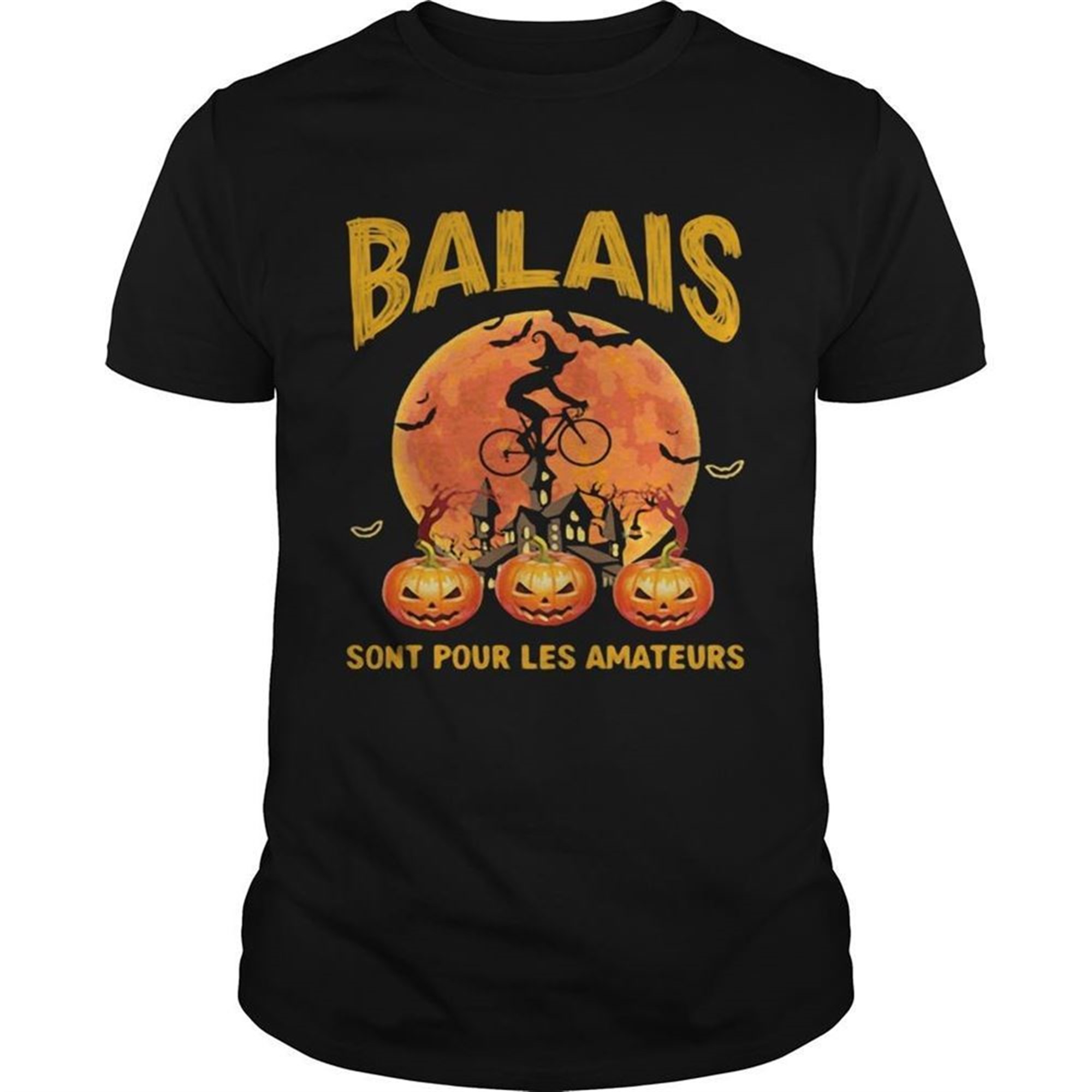 Bailas Sont Pure Les Amateurs Man Pumpkin Halloween Shirt