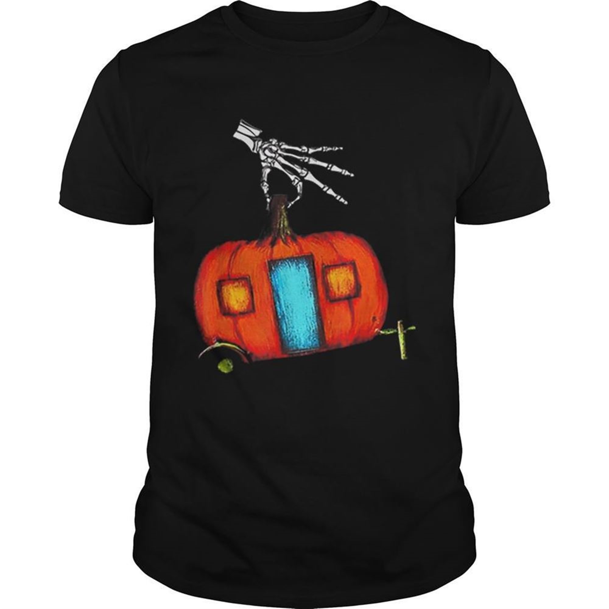 Beautiful Happy Campoween Funny Camping Halloween Gifts Shirt