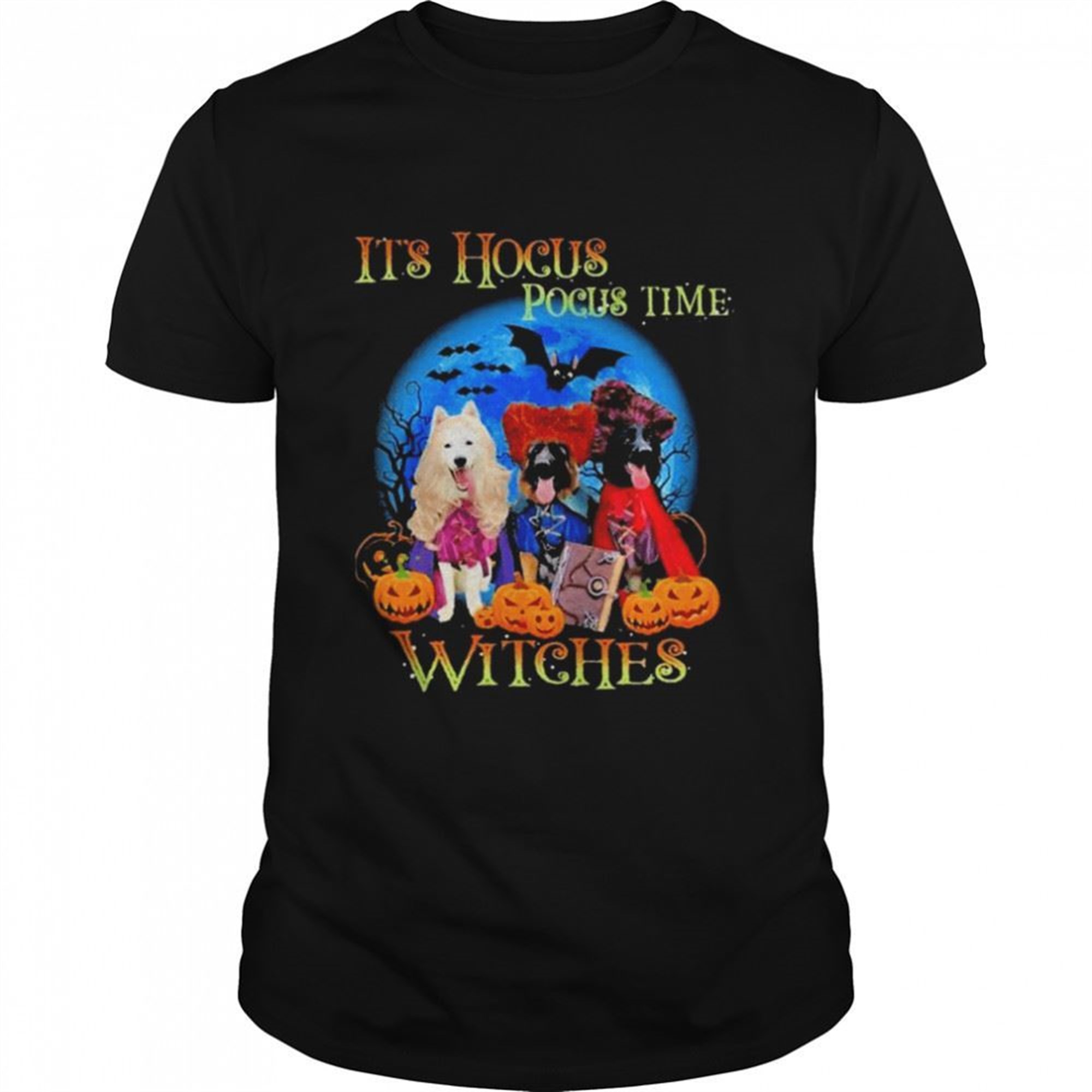 Becgie Gsd Its Hocus Pocus Time Witches Halloween Shirt