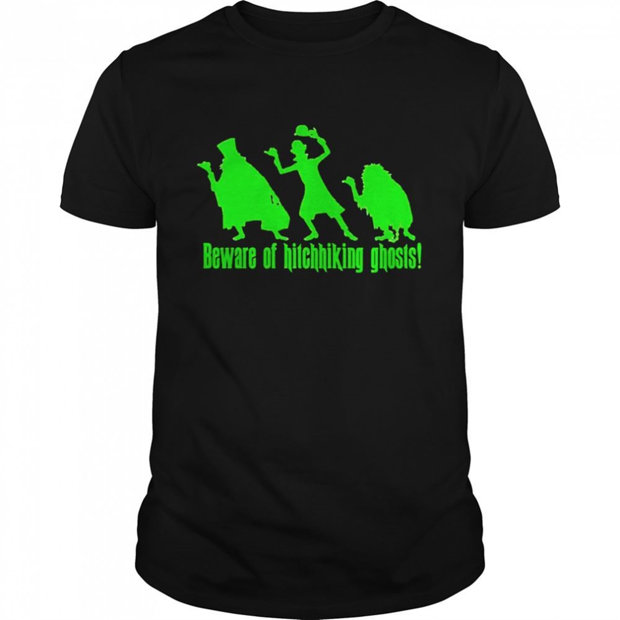 Beware Of Hitchhiking Ghosts Halloween Shirt