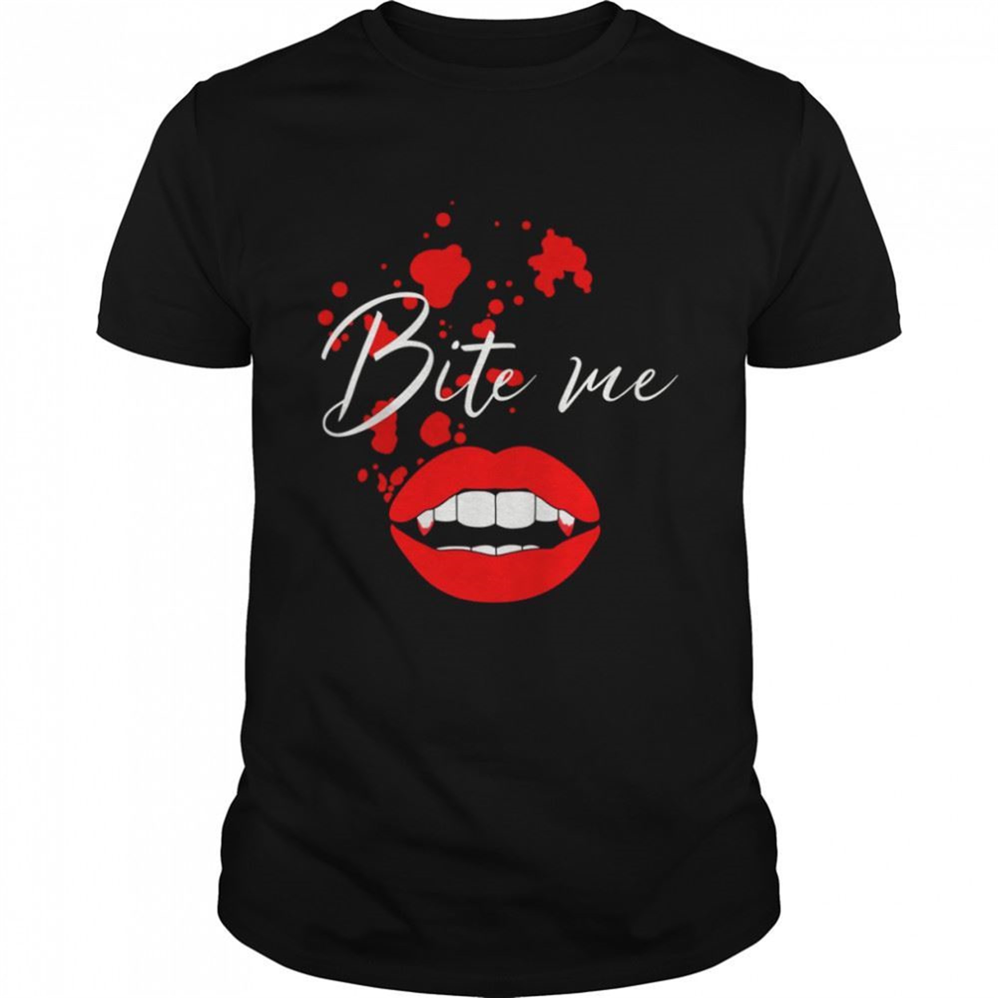 Bite Me Halloween Vampire Shirt