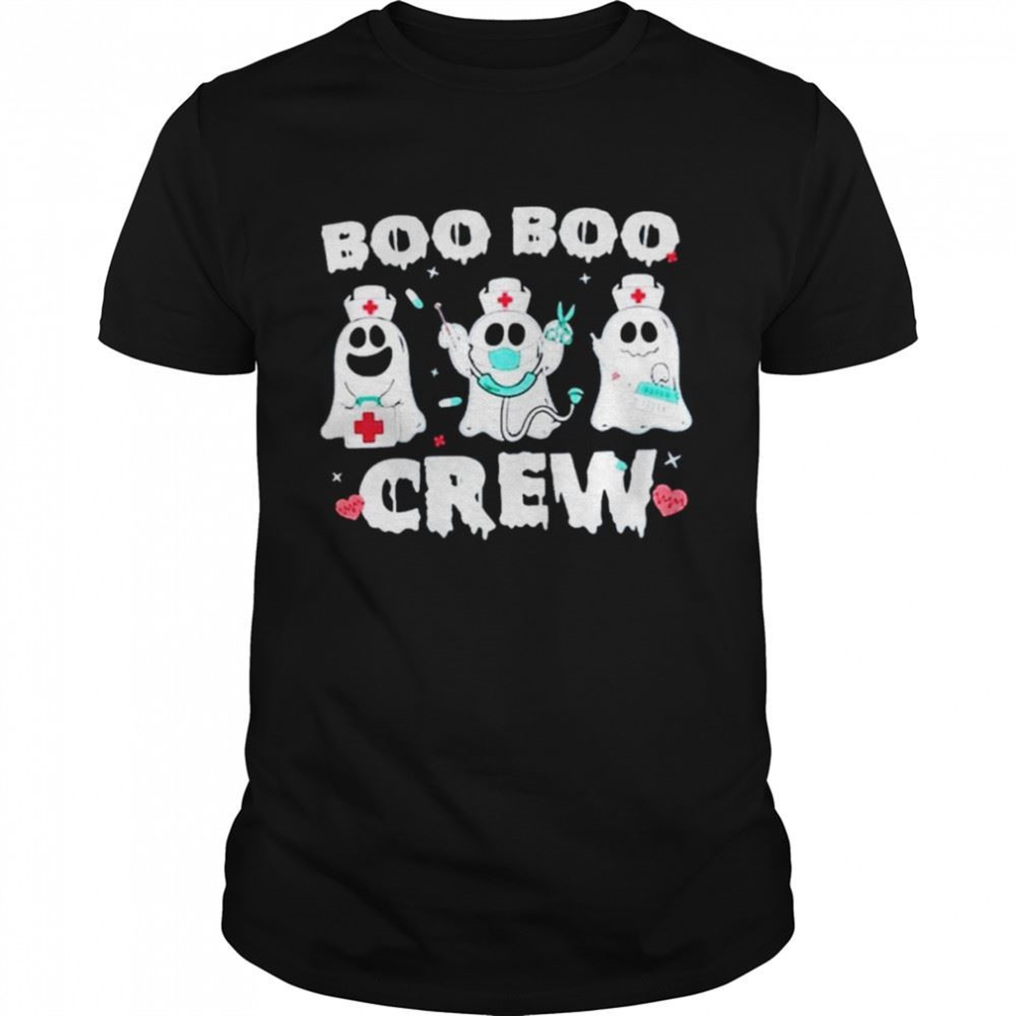 Boo Boo Crew Crna Halloween Nurse Shirt