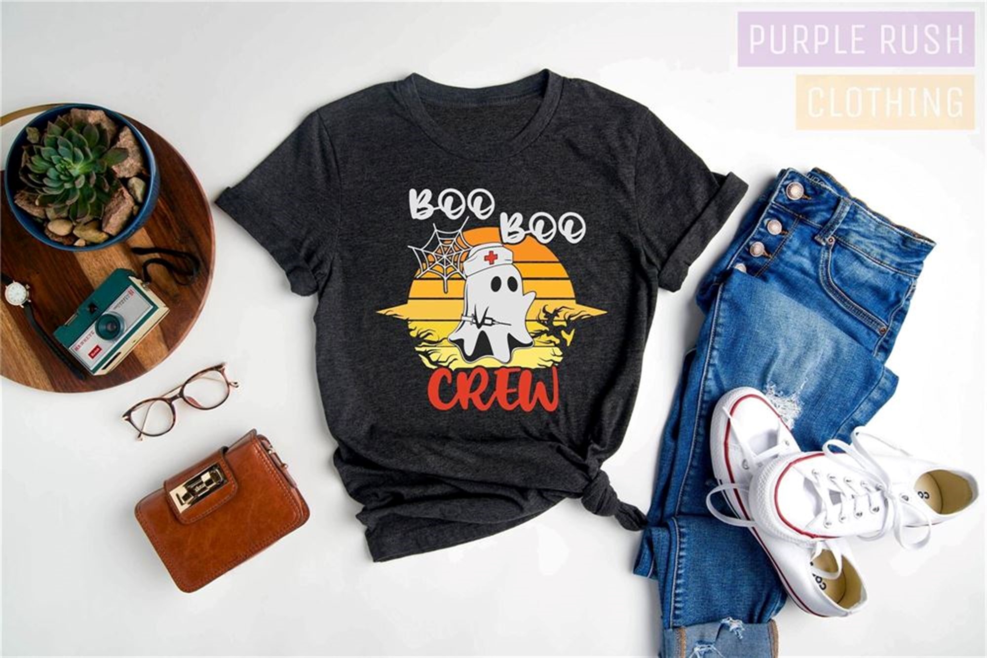 Boo Shirt Ghost Shirt The Boo Crew Halloween Shirt Spooky Shirt Halloween Shirts Witchy Shirt Stay Spooky Shirt Witchy Shirt
