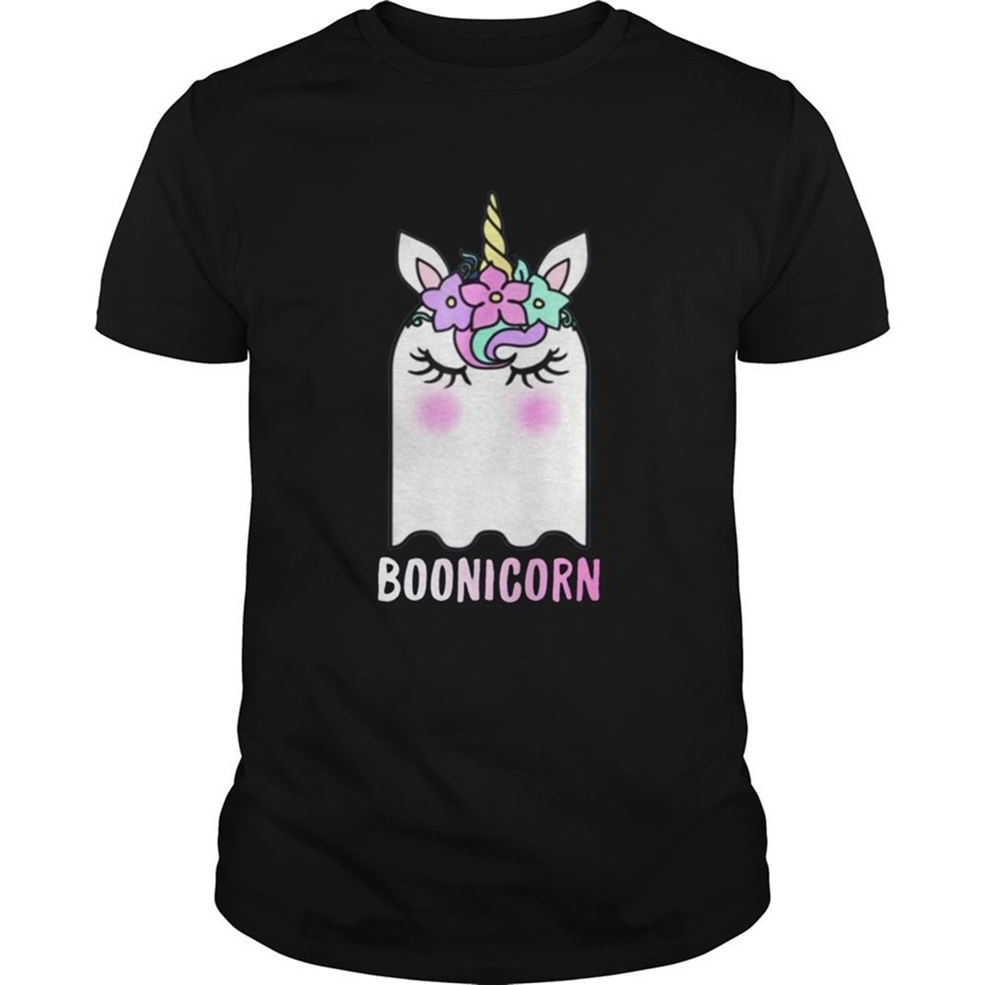 Boonicorn Unicorn Ghost Unicorn Halloween Shirt For Girls