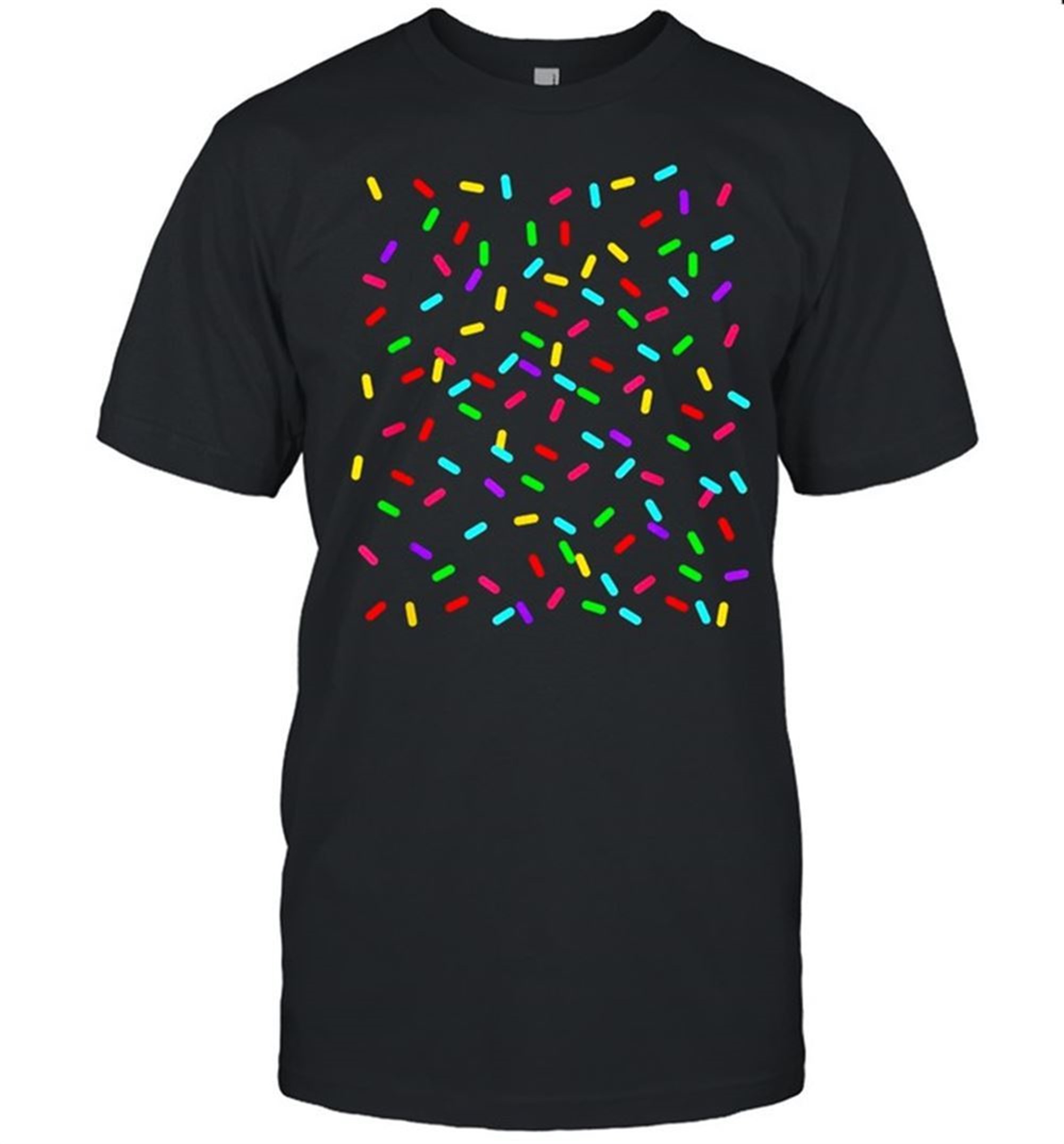 Bunte Halloweenpartyeisstreusel Regenbogenfarben Shirt