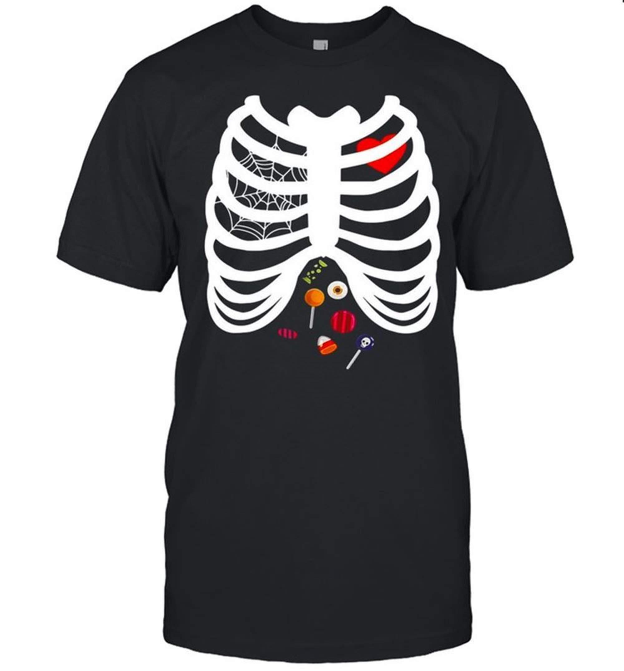 Candy Skeleton Halloween Inspired Shirt