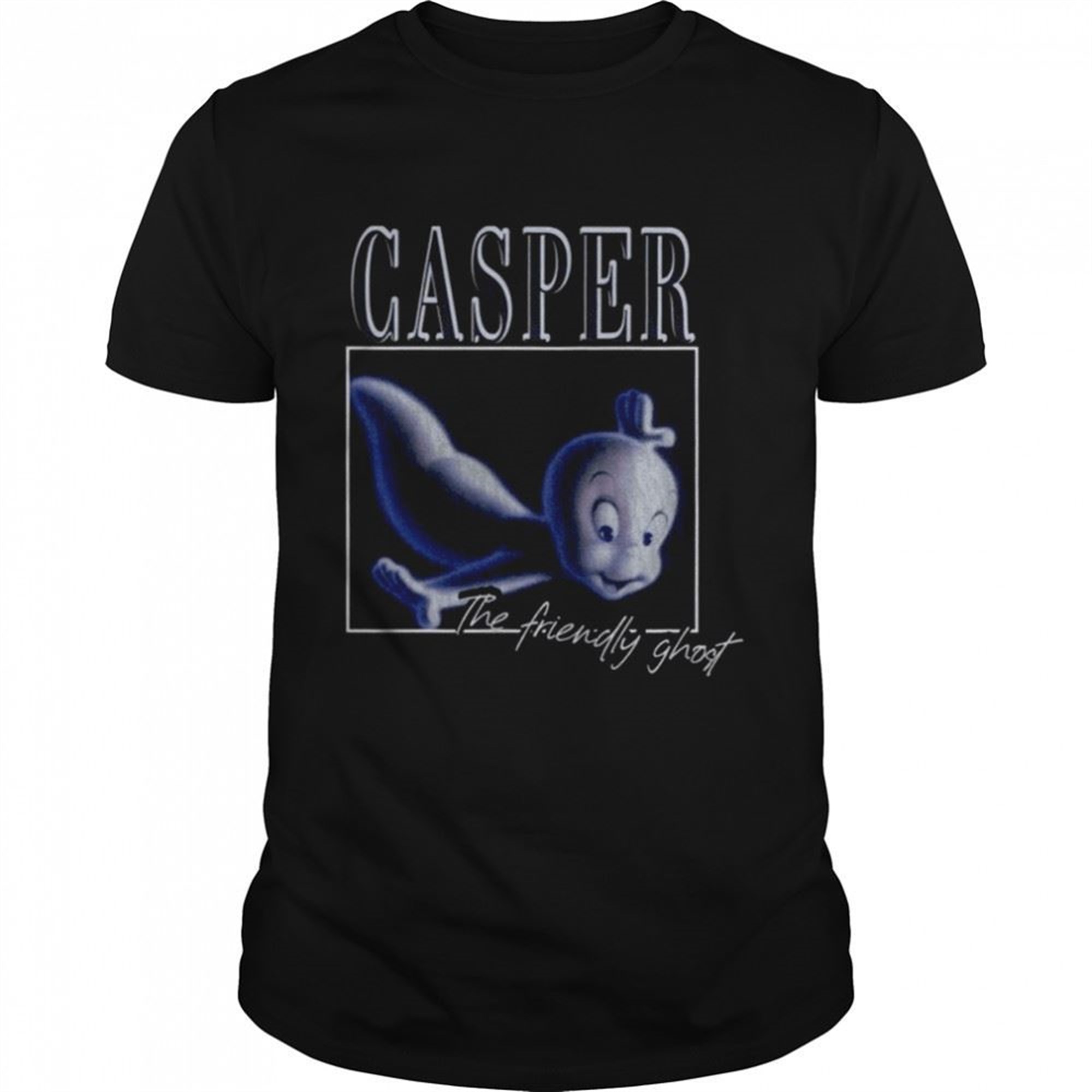 Casper The Friendly Ghost Homage Halloween Shirt