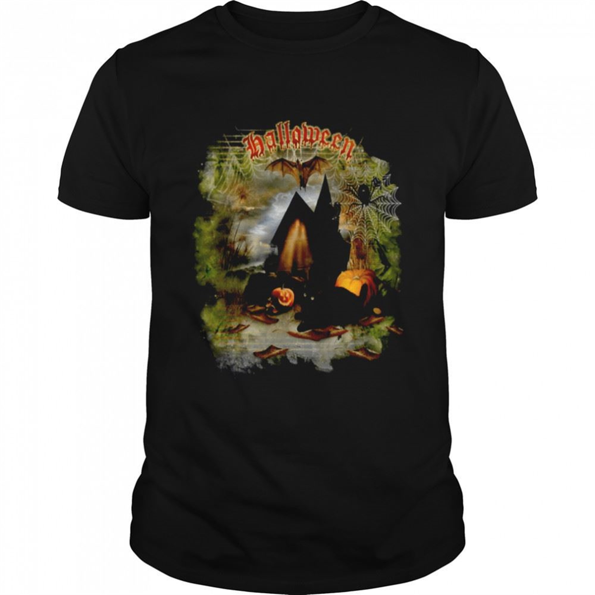 Cat Halloween Cat Happy Halloween Thanksgiving Shirt