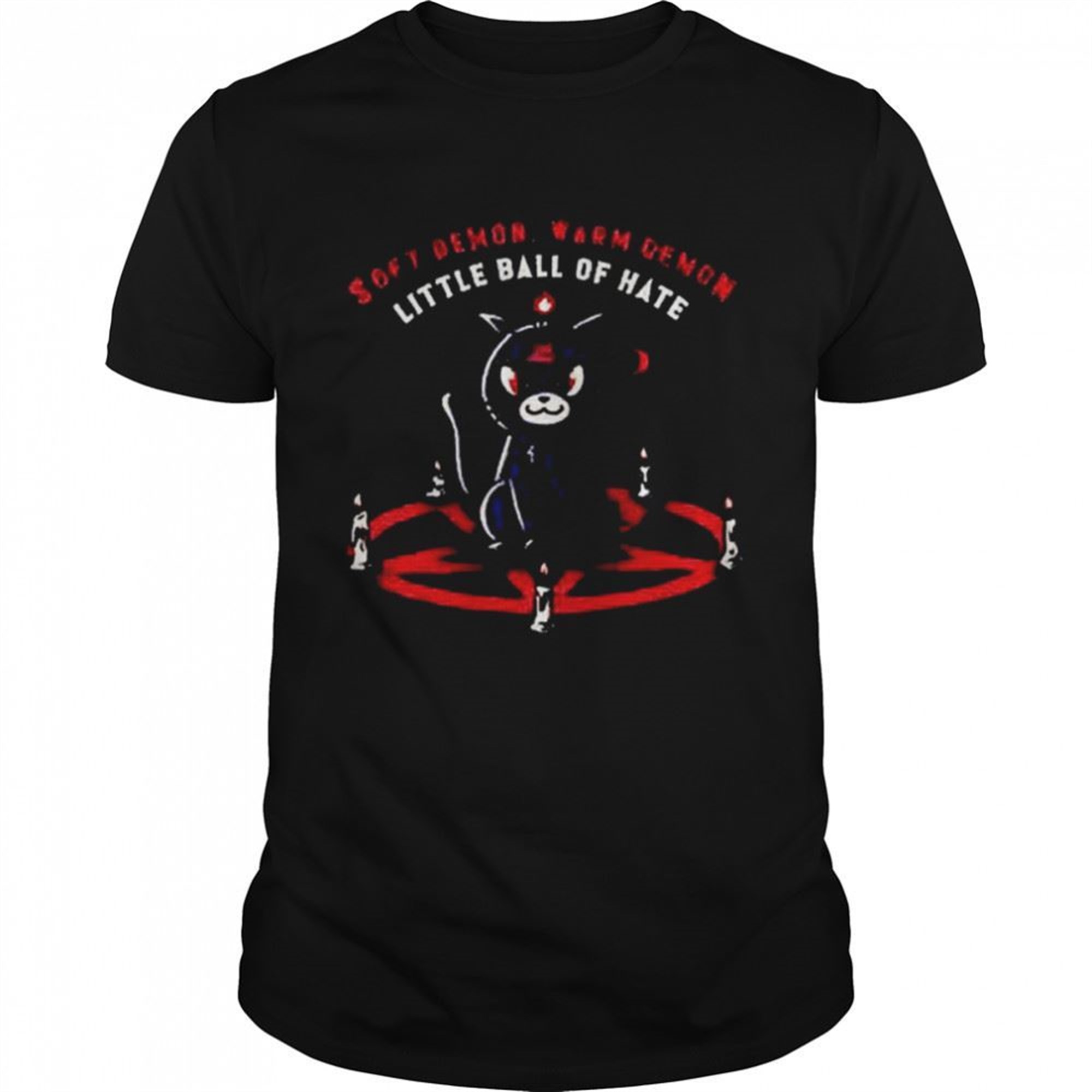 Cat Halloween Soft Demon Warm Demon Shirt