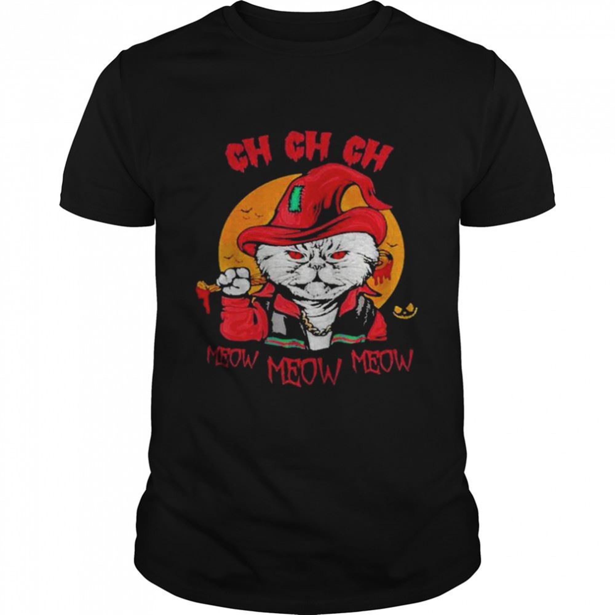Ch Ch Ch Meow Meow Meow Halloween Shirt