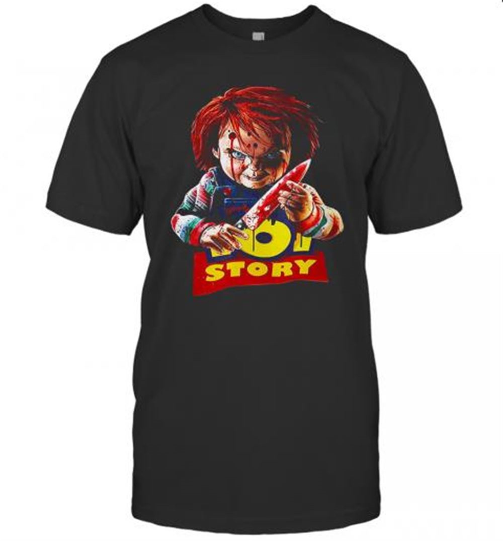 Child’s Play Chucky Toy Story Halloween Horror Movie The Conjuring T-shirt