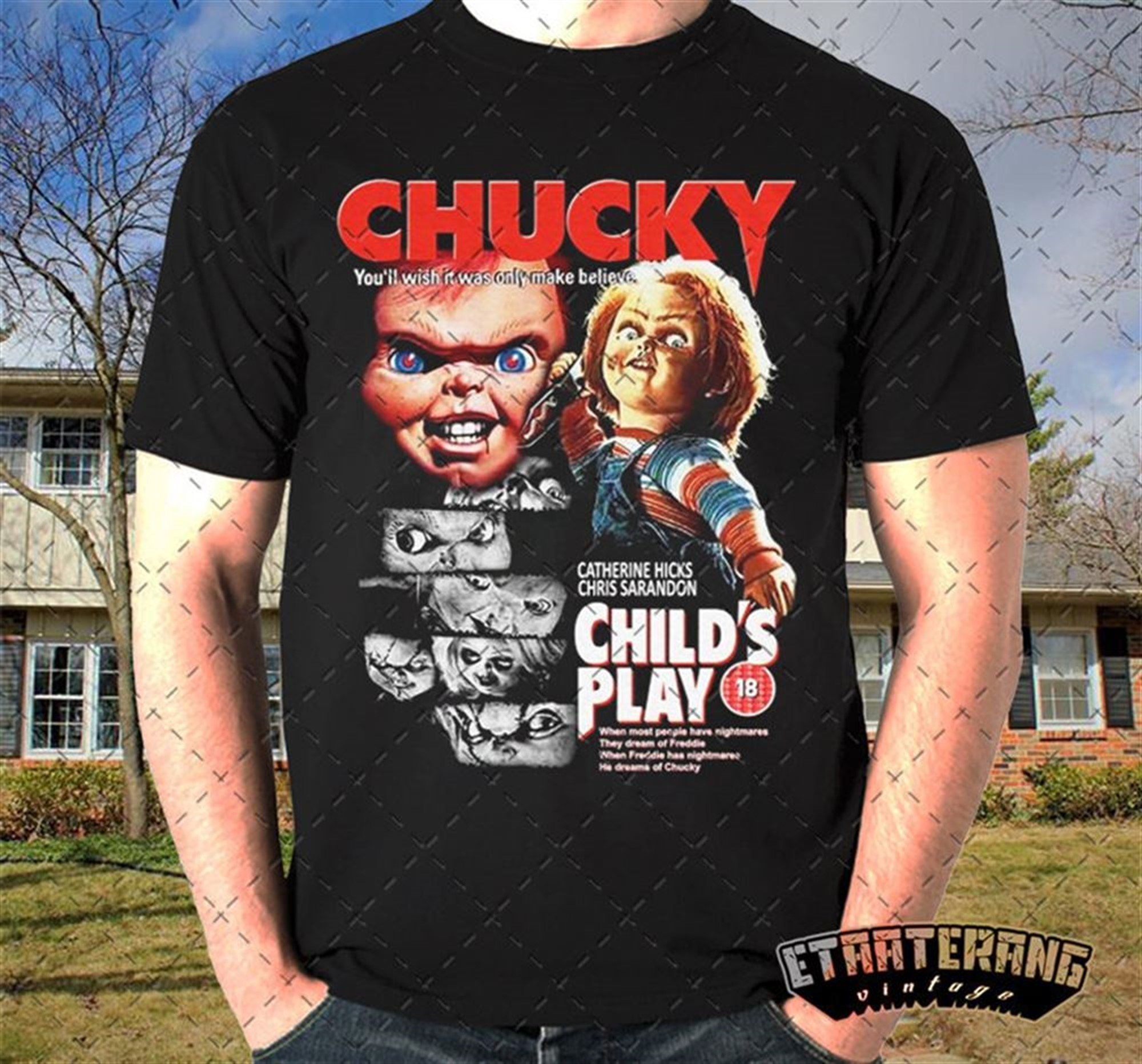 Chucky T-shirt Halloween Shirt