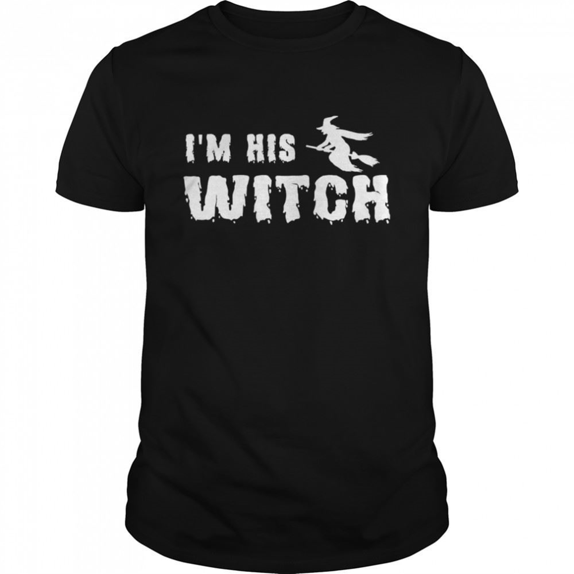 Classic His Her Matching Halloween Costume Women Funny Couples Shirt