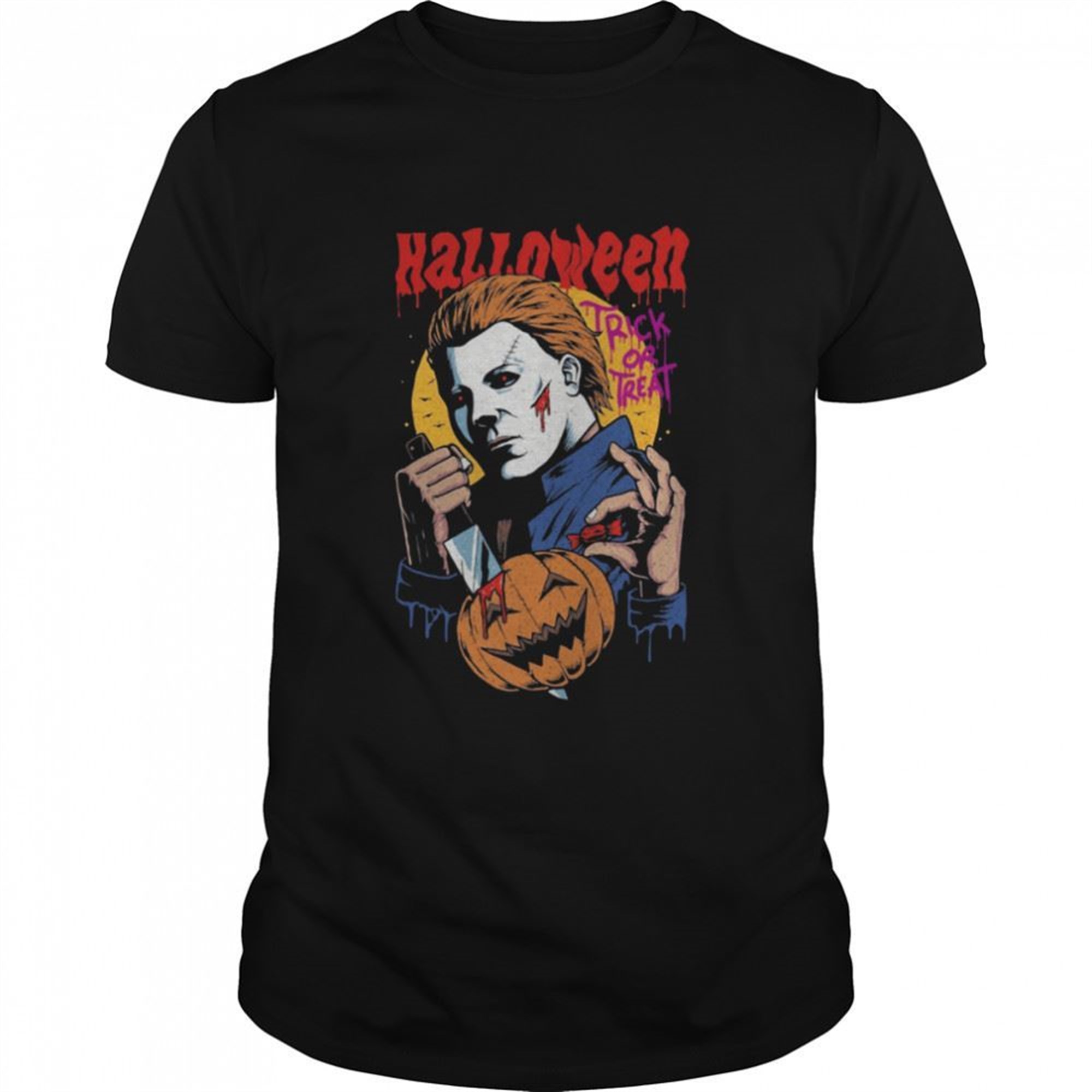 Clothes Trick Or Treat Michael Myers Horror Movie Gothic Halloween Shirt