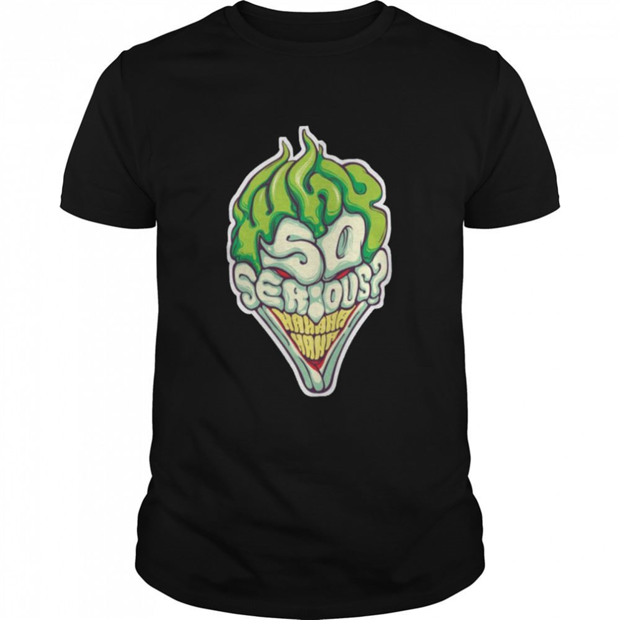 Color Art Why So Serious Joker Halloween Shirt