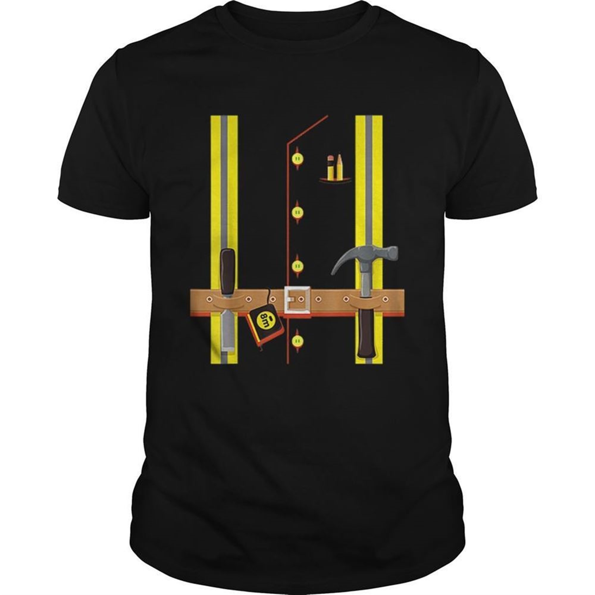 Construction Worker Costume For Boys Kids Halloween Builder Shirt
