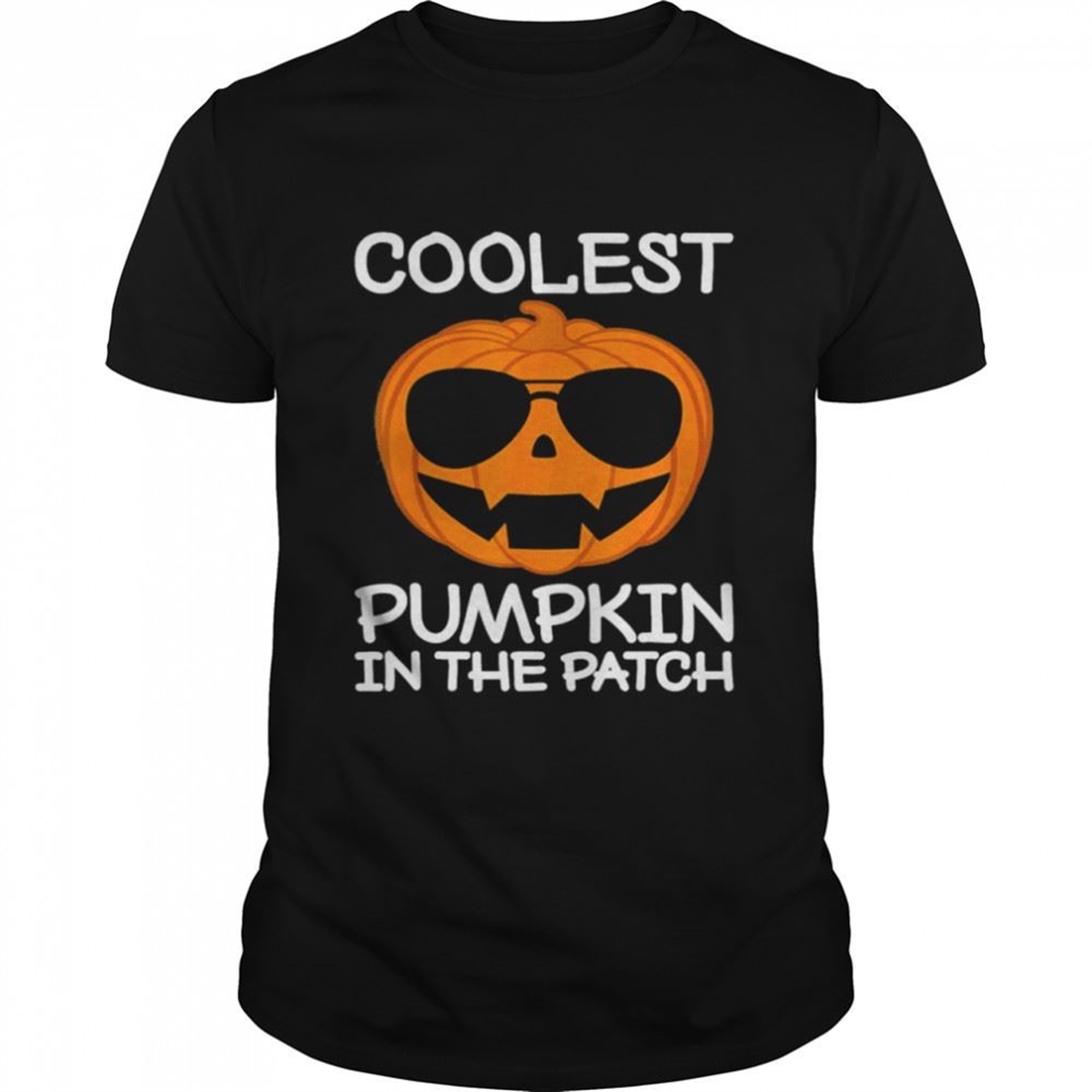 Coolest Pumpkin In The Patch Scary Halloween Shirt