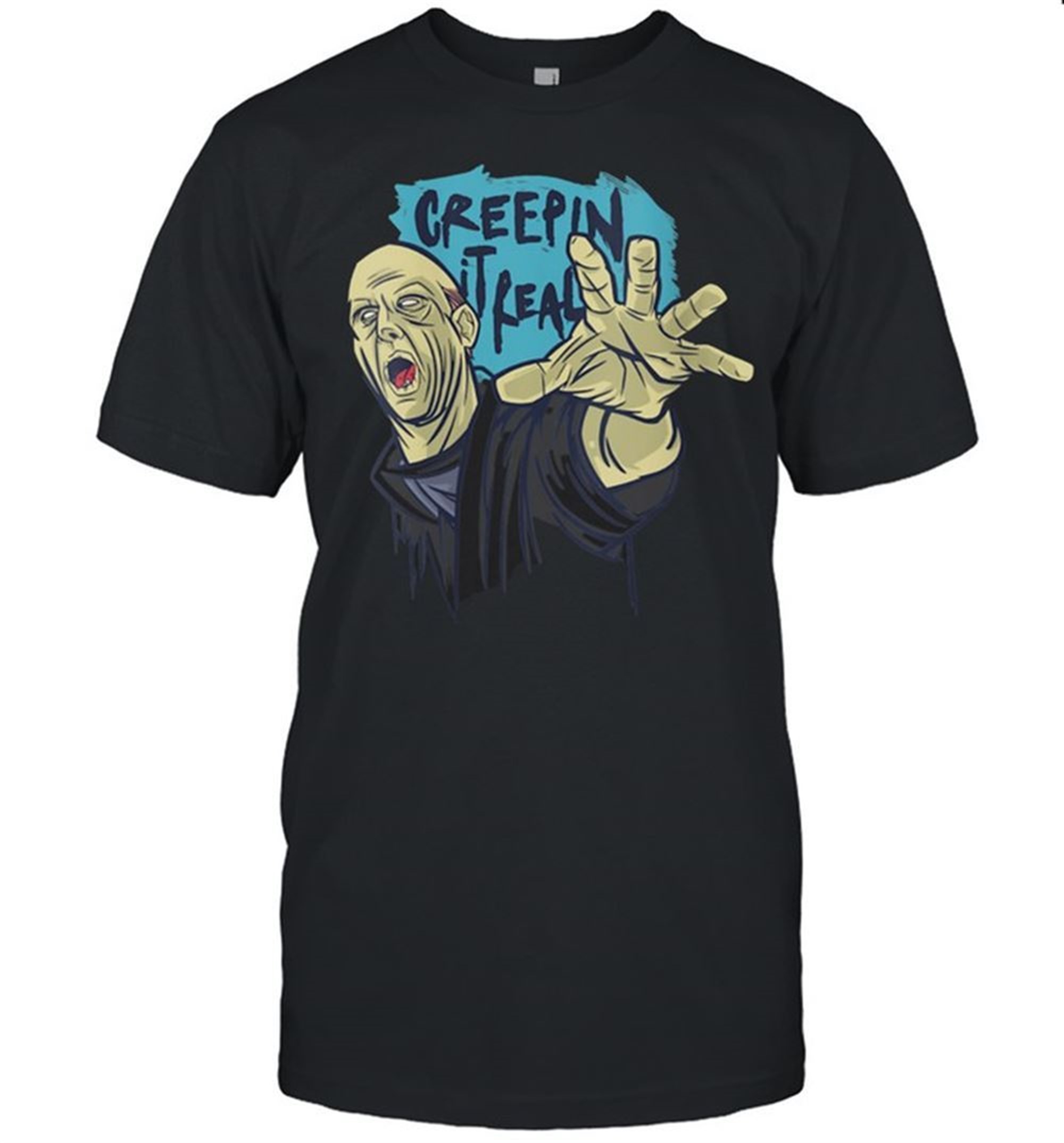 Creeping It Real Zombie Monster Halloween Creatures Shirt