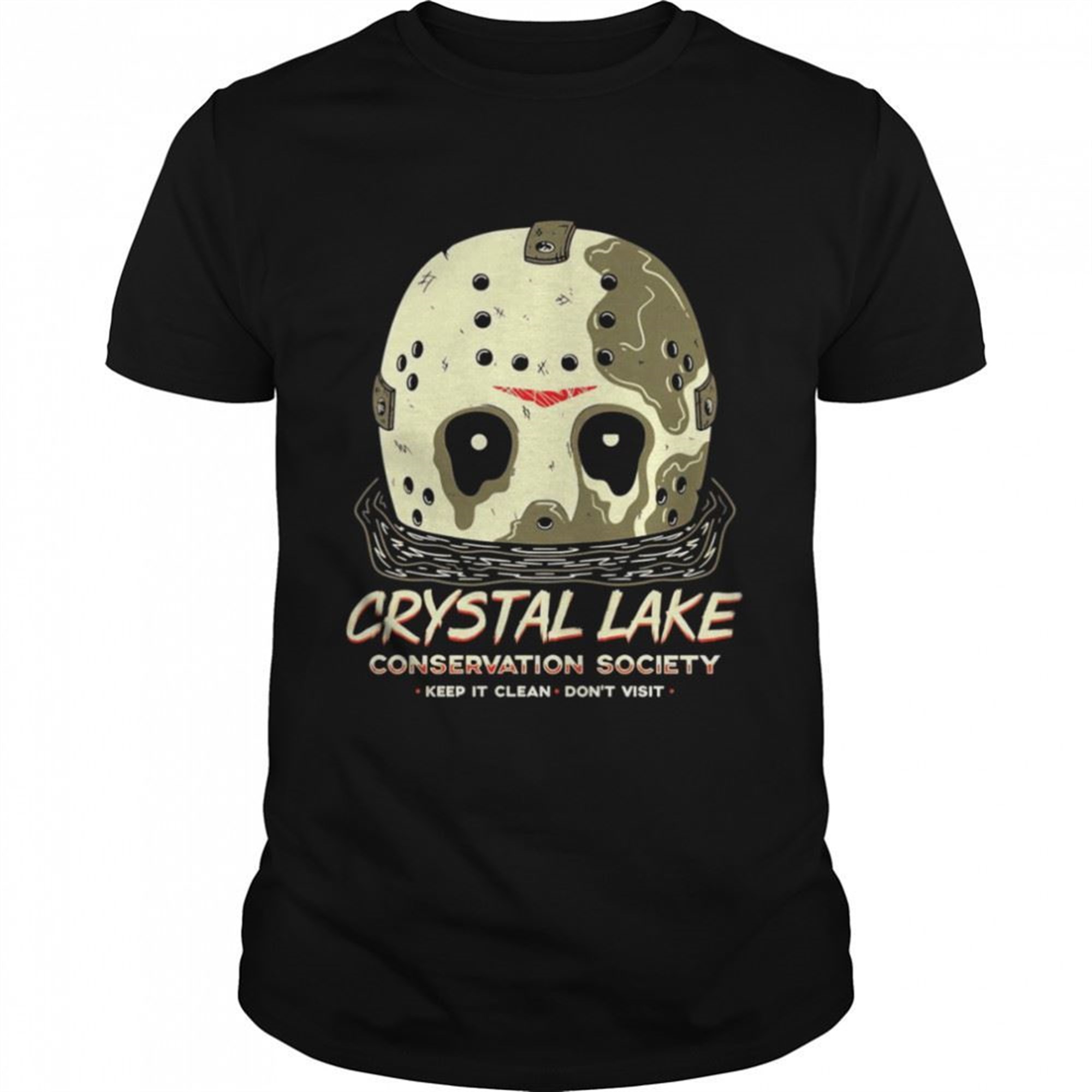 Crystal Lake Dont Visit Jason Voorhees Halloween Shirt