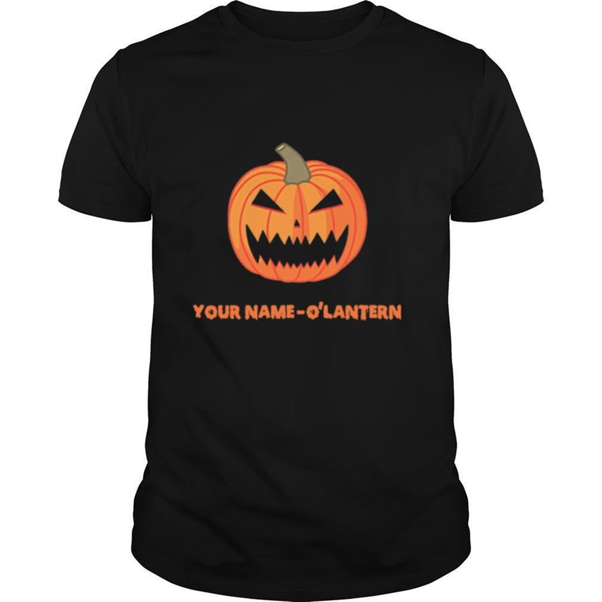 Custom Personalised O Lantern Pumpkin Halloween Shirt