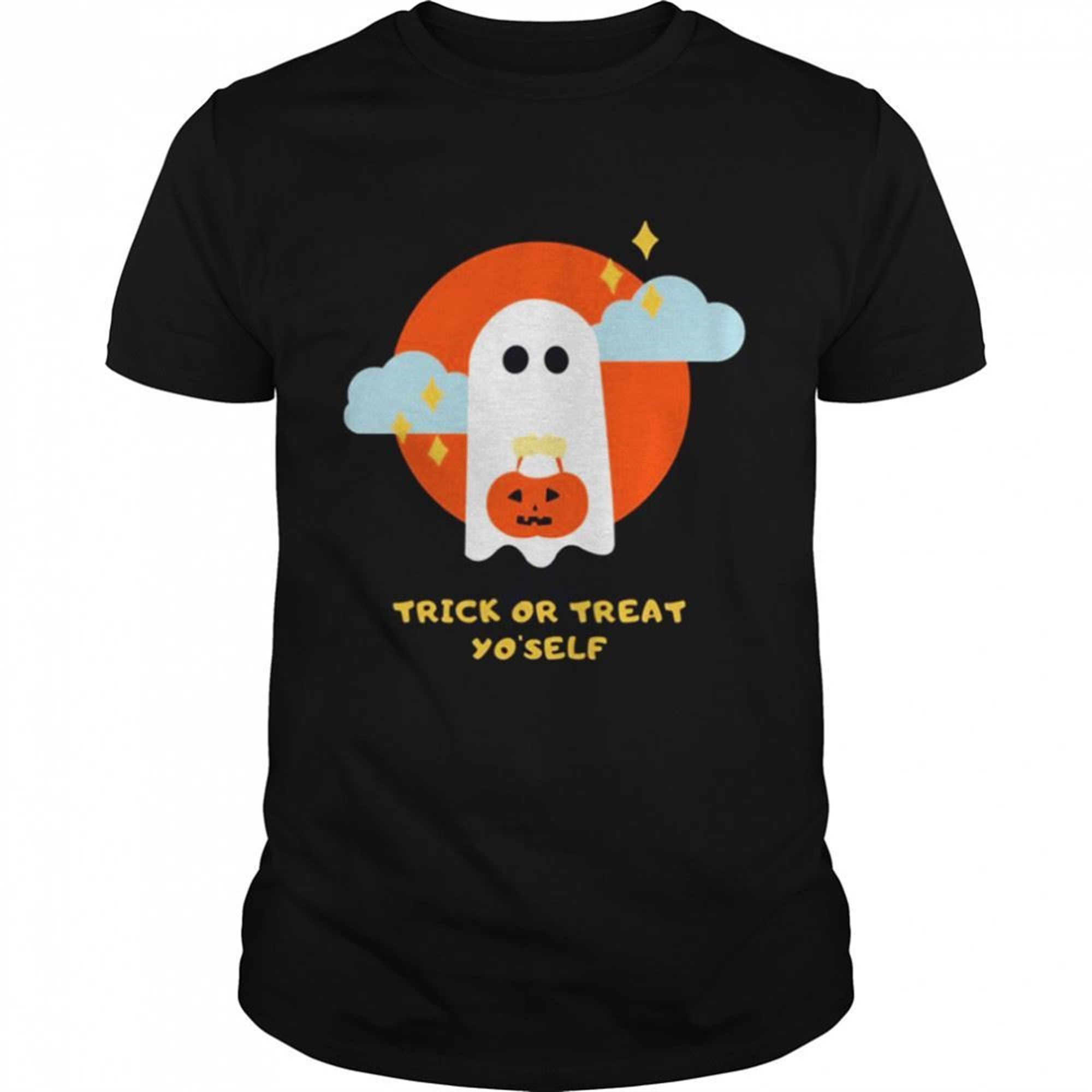 Cute Ghost Pumpkin Halloween Shirt