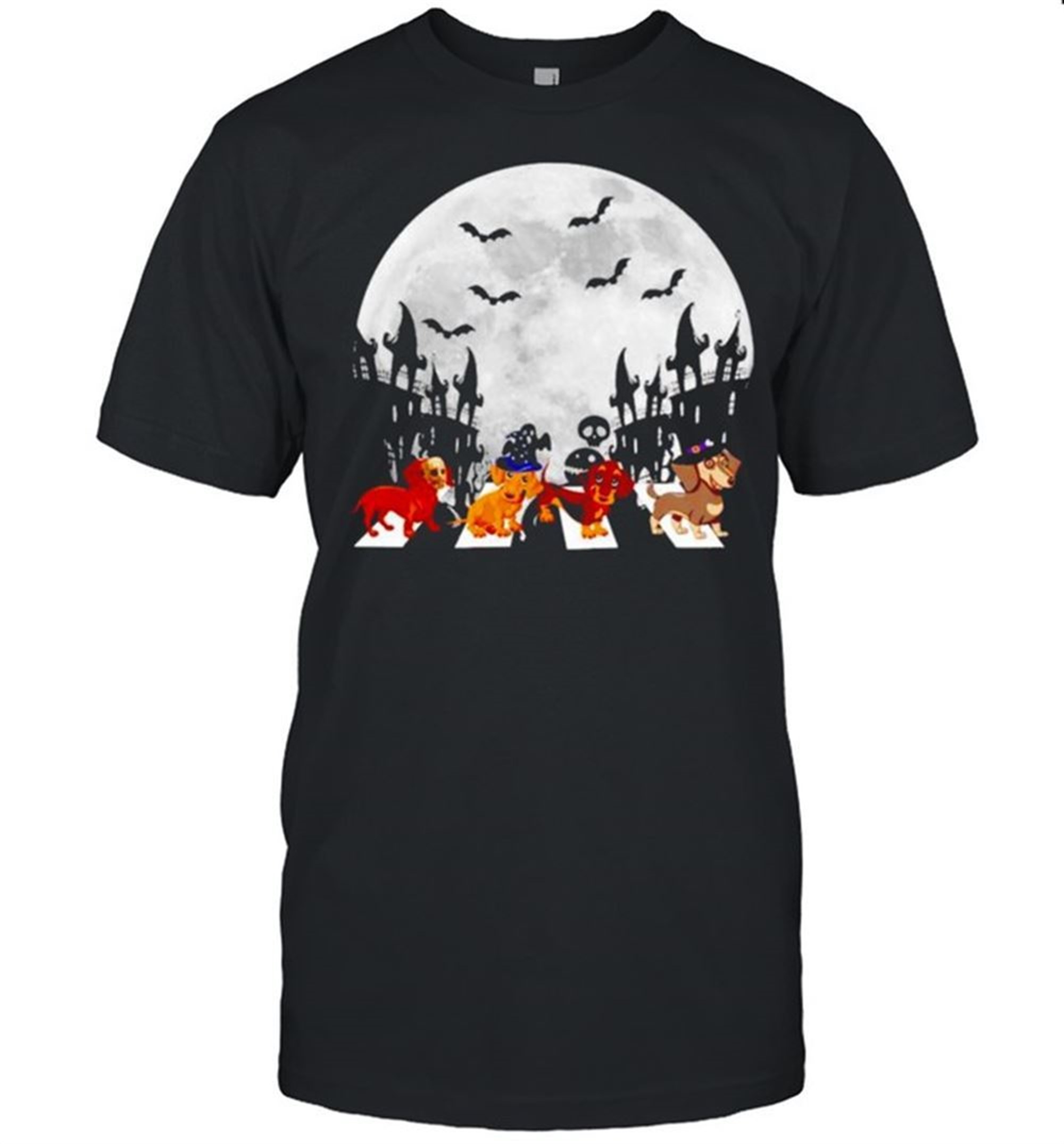 Dachshund Abbey Road Halloween Shirt