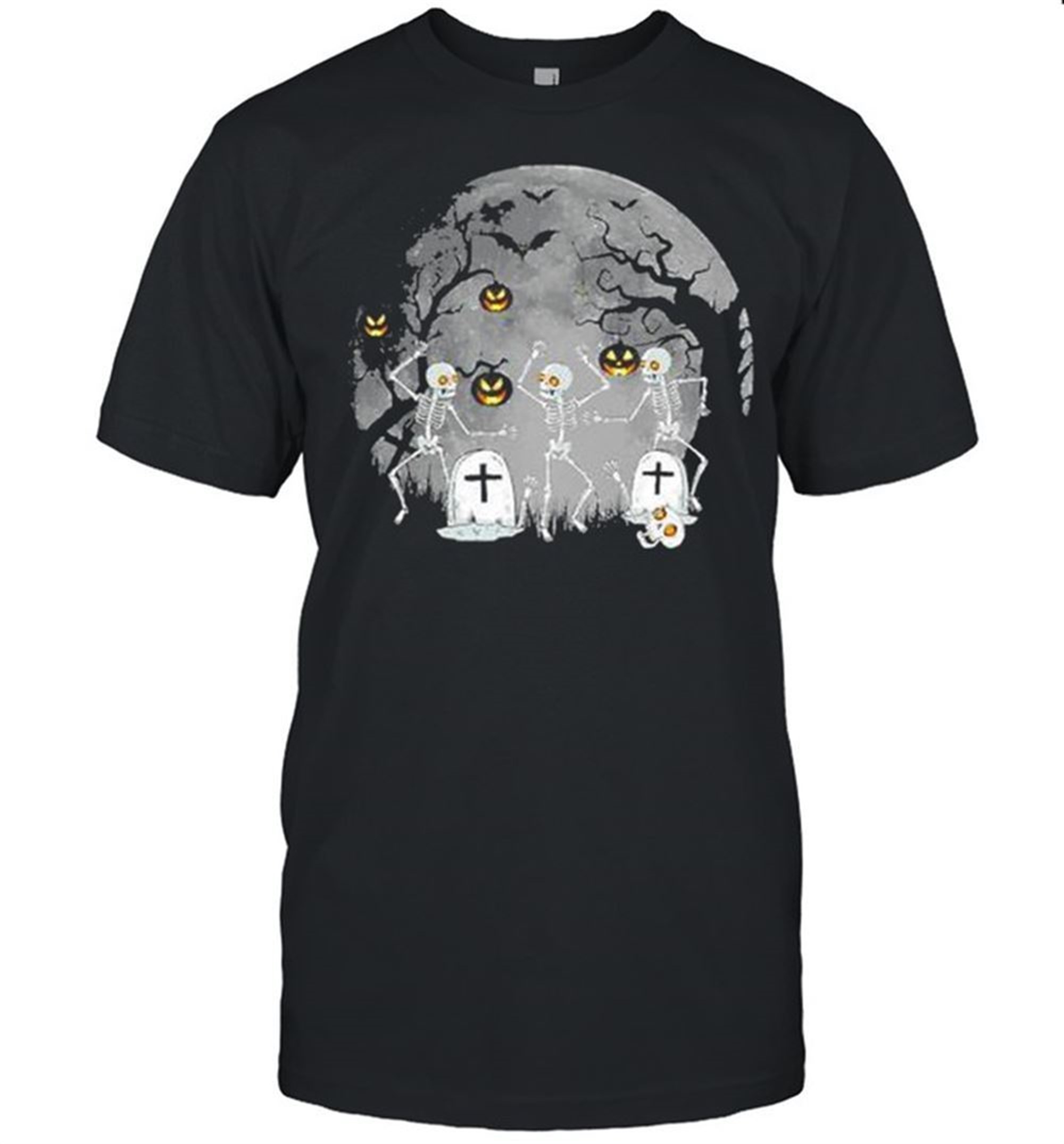Dancing Skeleton Happy Halloween Shirt