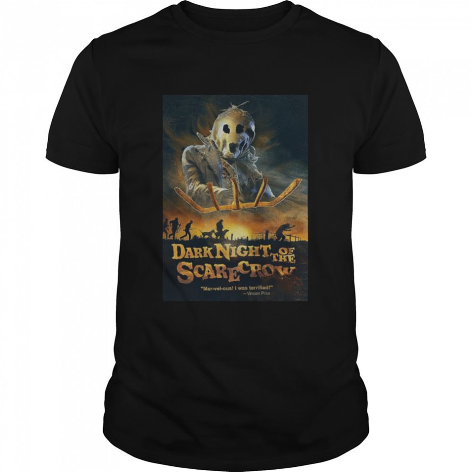 Dark Night Of The Scarecrow Halloween Shirt