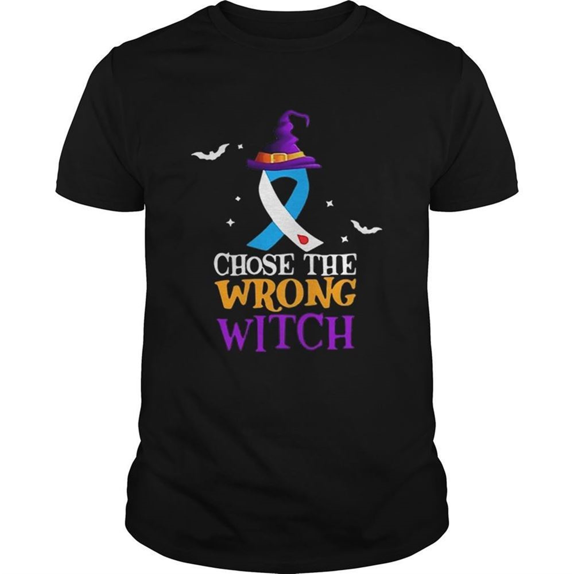 Diabetes Choose The Wrong Witch Halloween Shirt