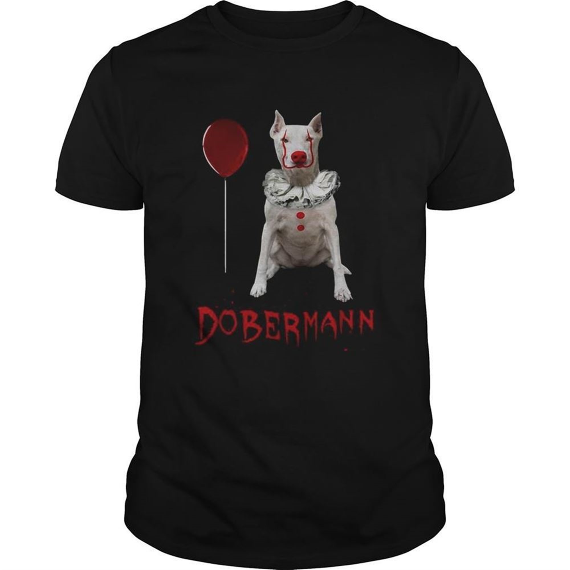 Dobermann Pennywise Halloween Shirt