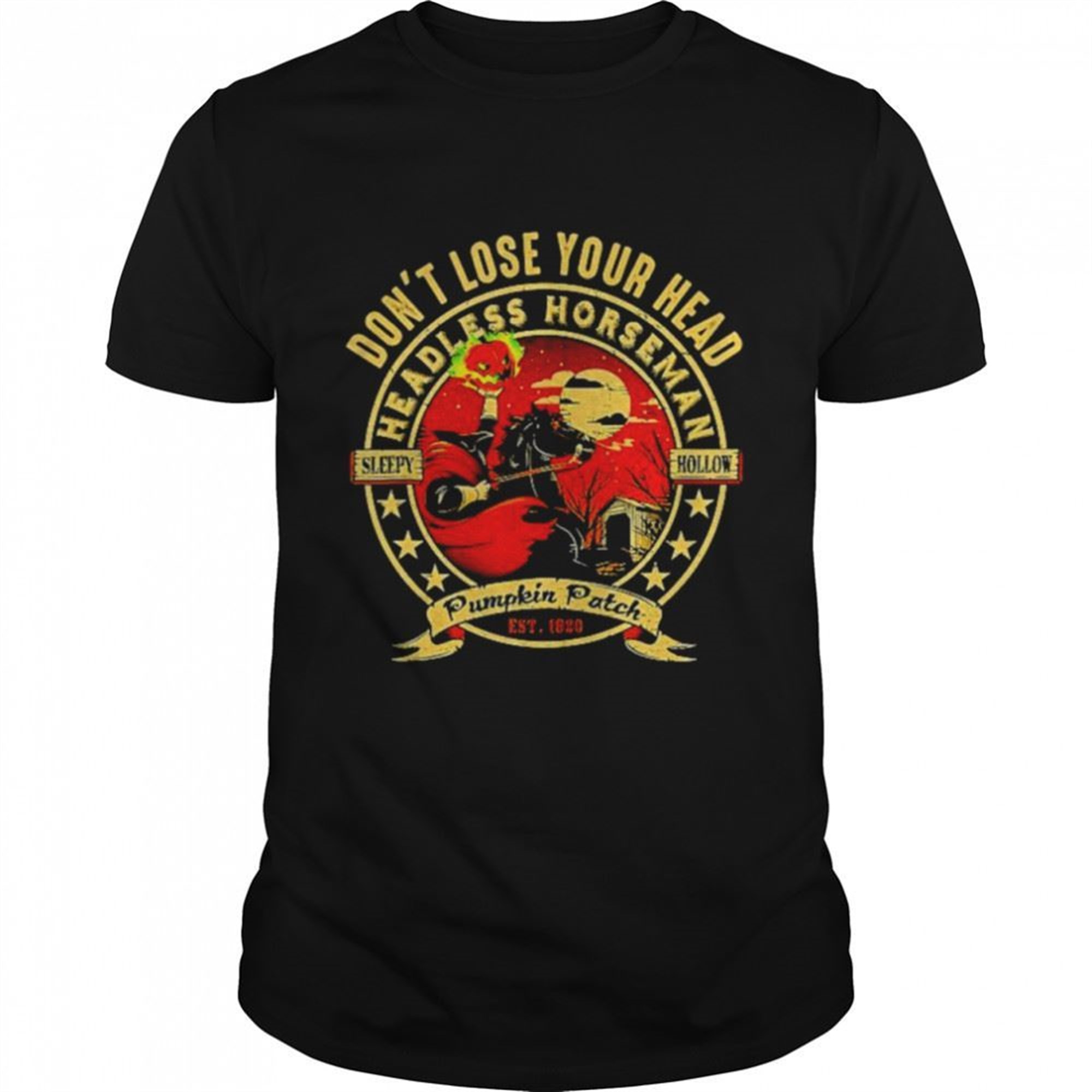Dont Lose Your Head Headless Horseman Urban Legend Halloween Shirt