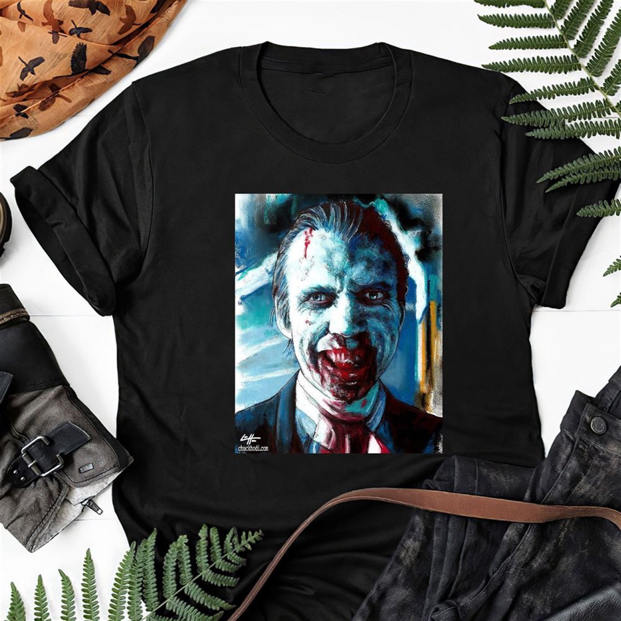 Doom Head Rob Zombie 31 Richard Brake Clownhorror Halloween Murderworld Santanic Gift Tee For Men Women Unisex T-shirt