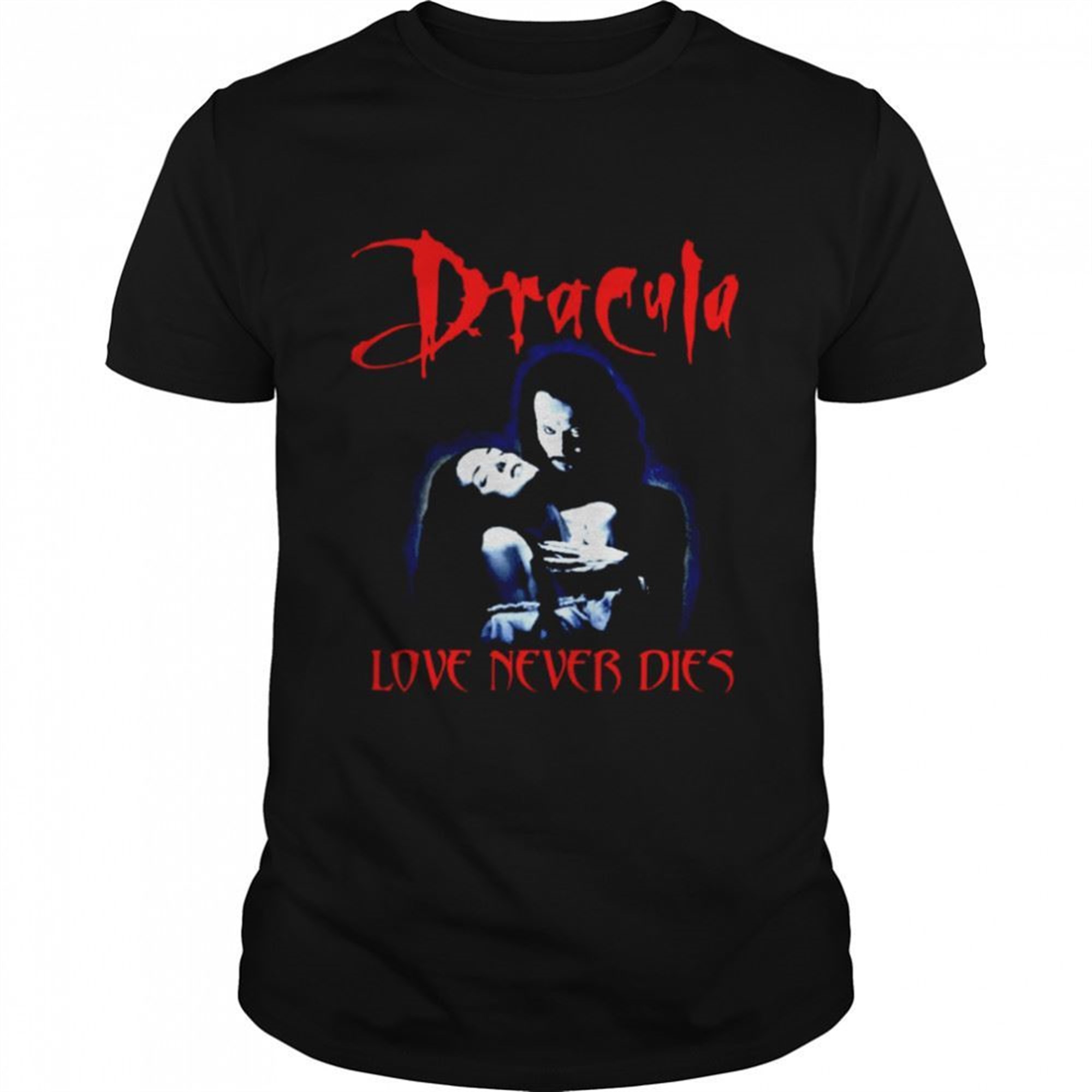 Dracula Bram Stoker Love Never Dies Halloween Shirt