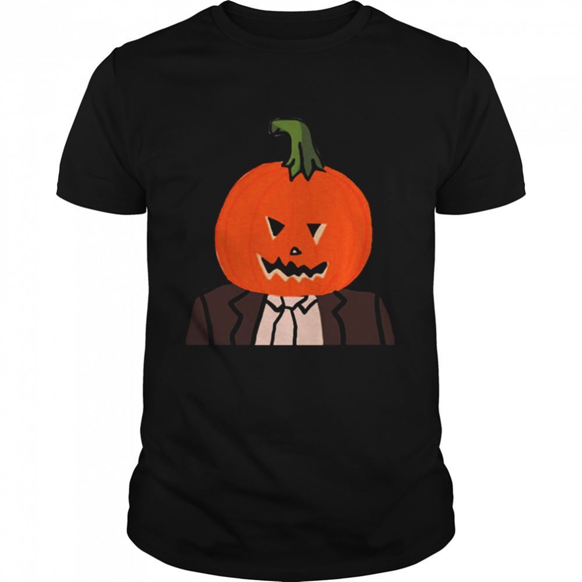 Dwight Schrute Pumpkin Head Halloween Shirt