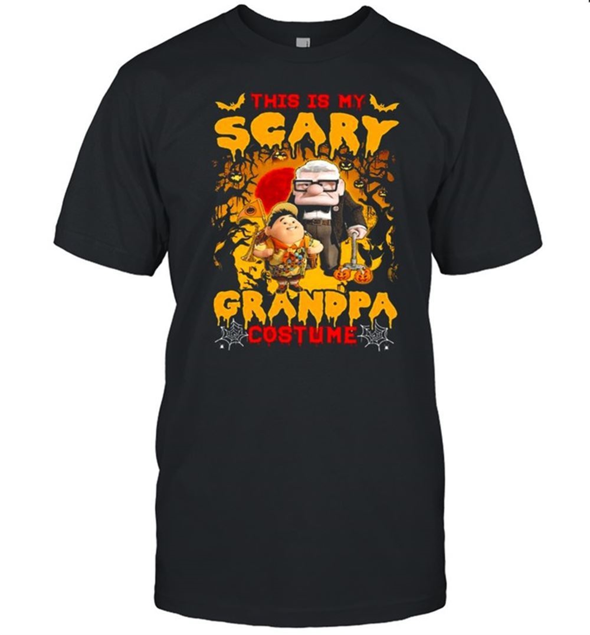 Ed Asner This Is My Scary Grandpa Costume Halloween Shirt