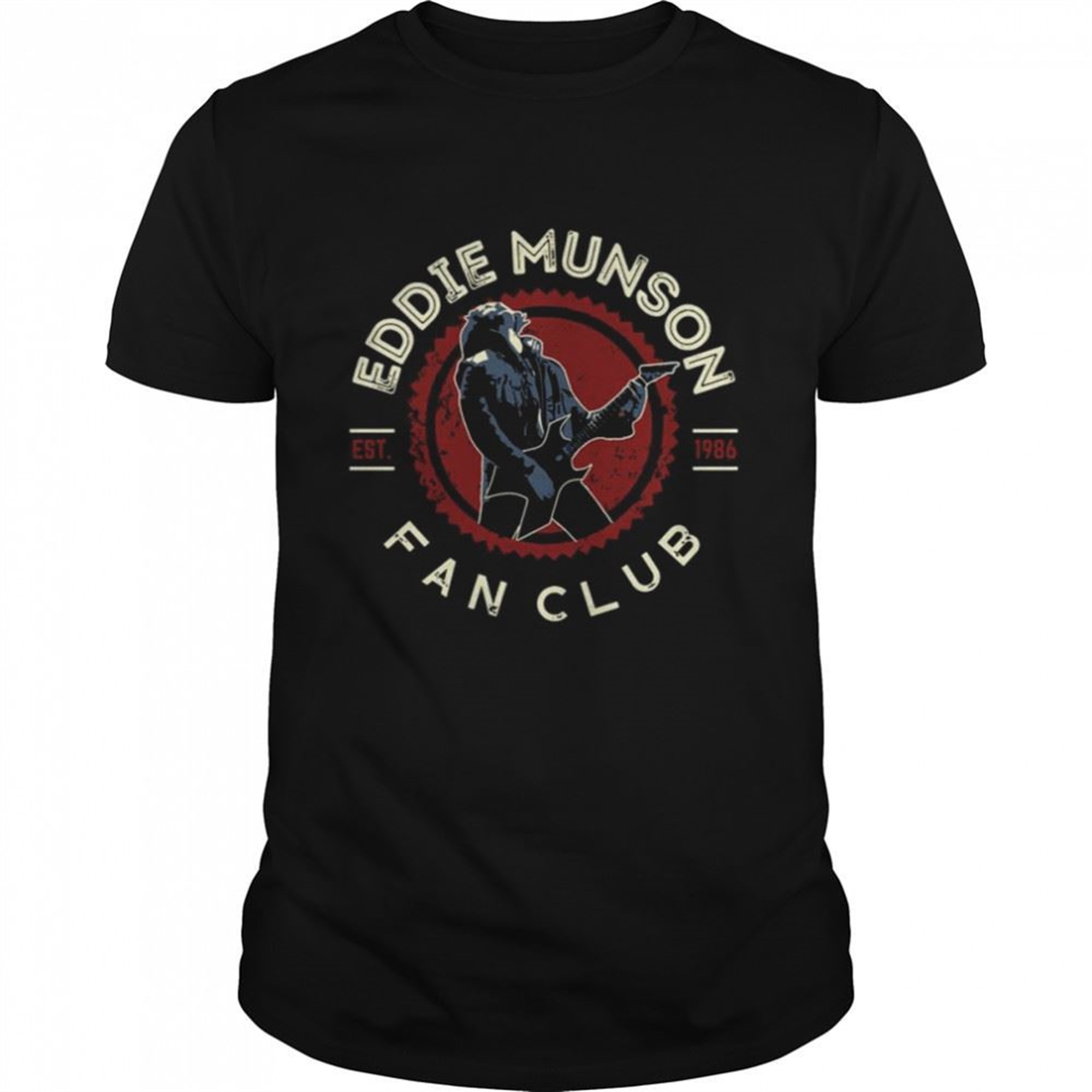 Eddie Munson Guitar Fan Club Halloween Shirt