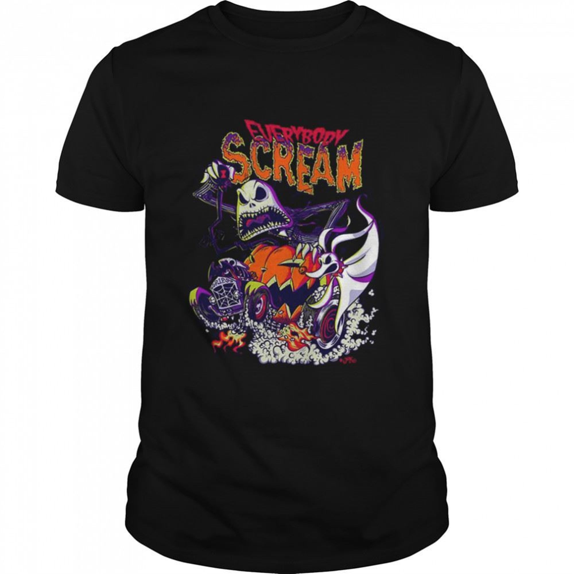 Everybody Scream Horror Design Its Almost Halloween Shirt